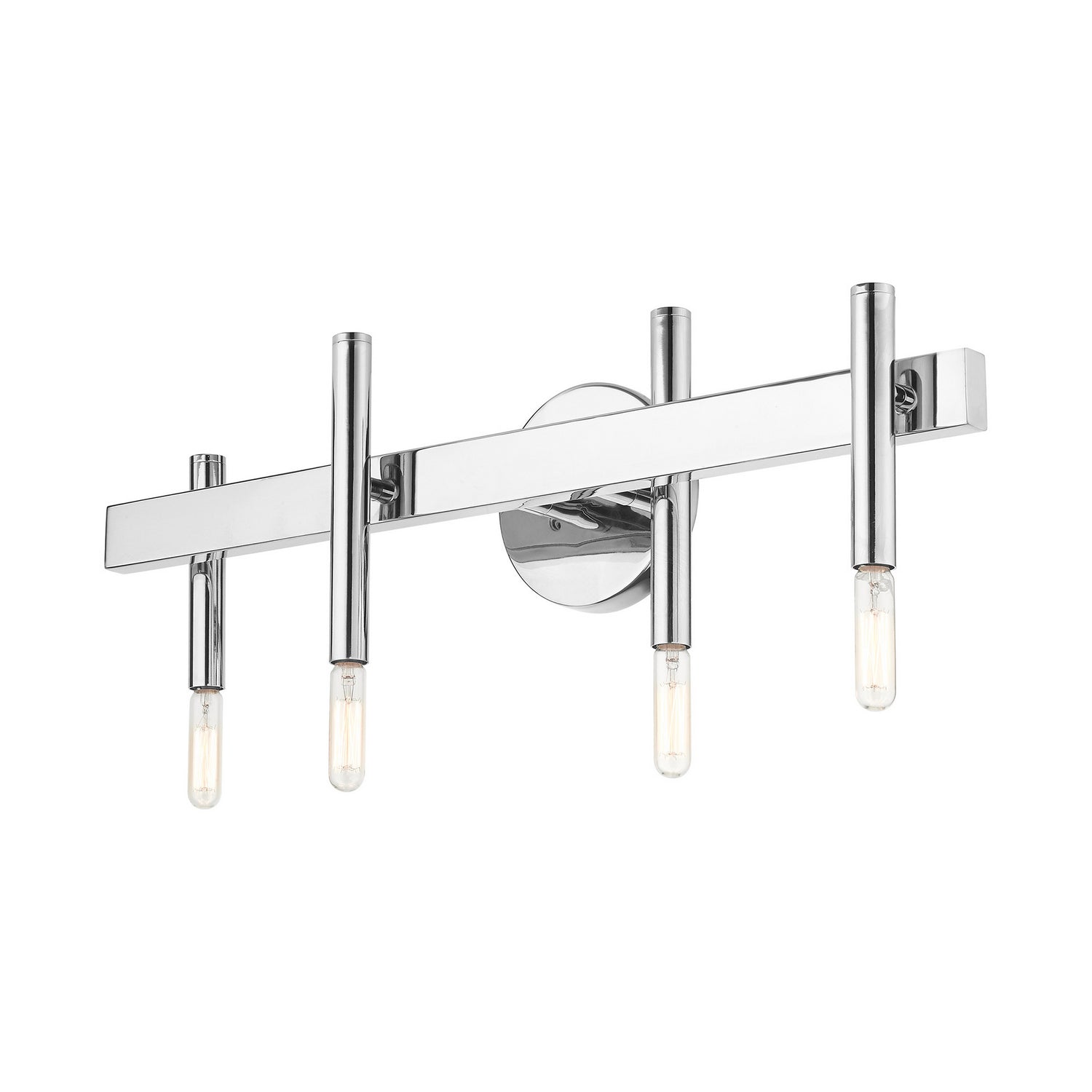 Livex Lighting - 15584-05 - Four Light Vanity - Denmark - Polished Chrome