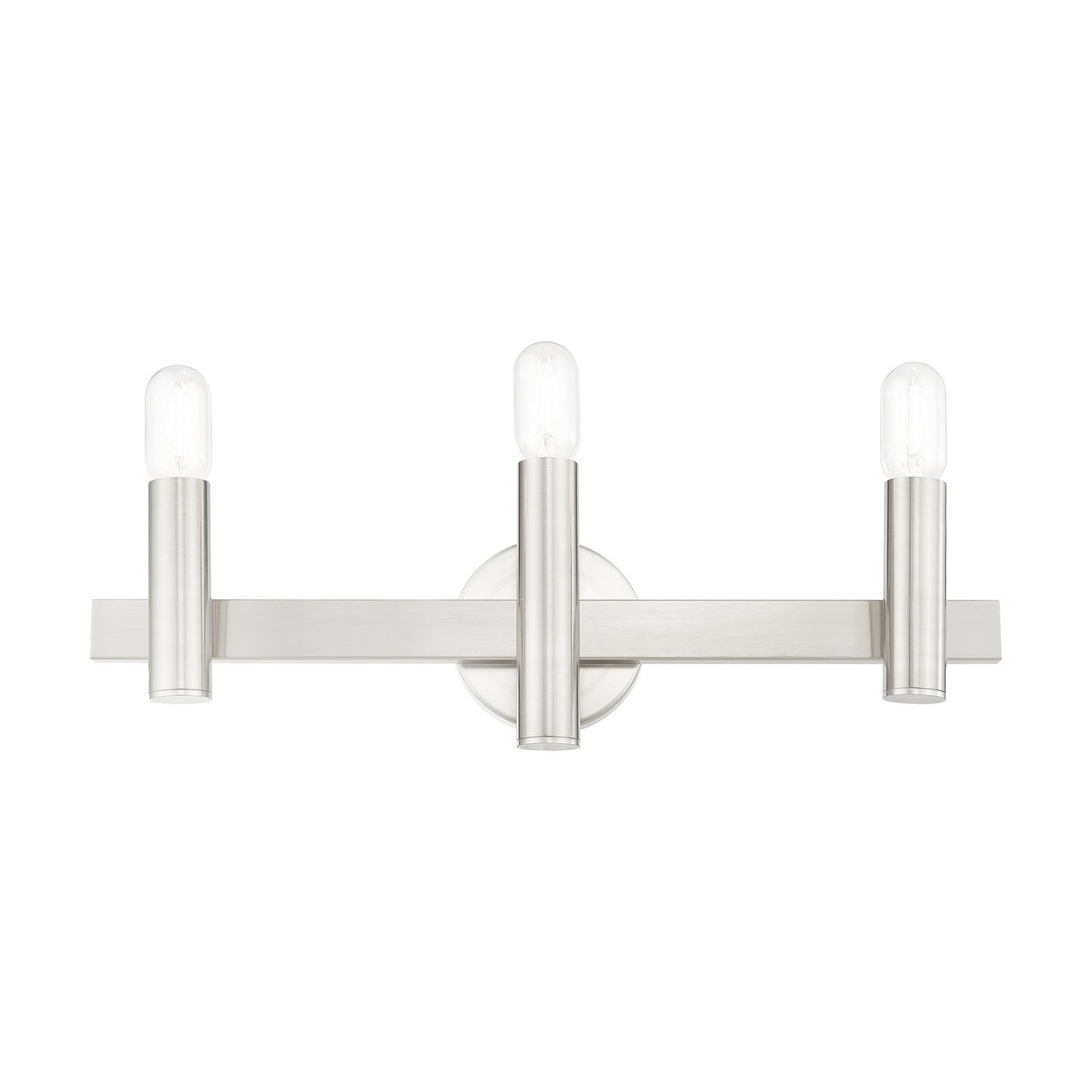 Livex Lighting - 15833-91 - Three Light Vanity - Helsinki - Brushed Nickel