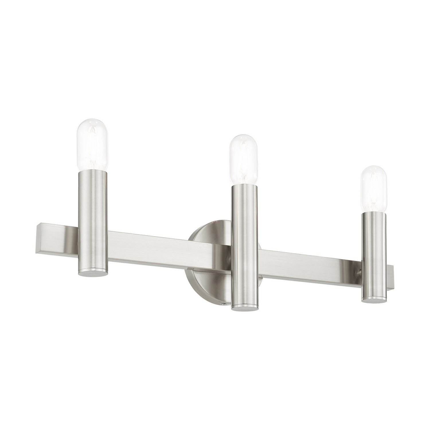 Livex Lighting - 15833-91 - Three Light Vanity - Helsinki - Brushed Nickel