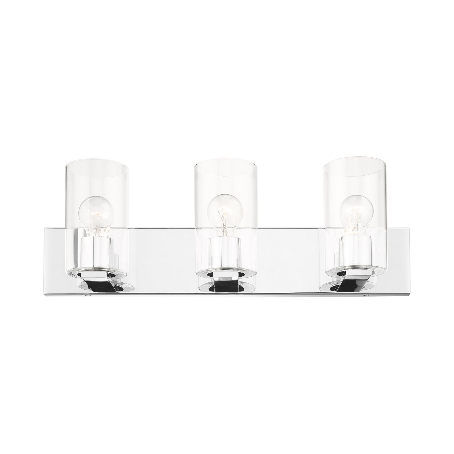 Livex Lighting - 16553-05 - Three Light Vanity - Zurich - Polished Chrome