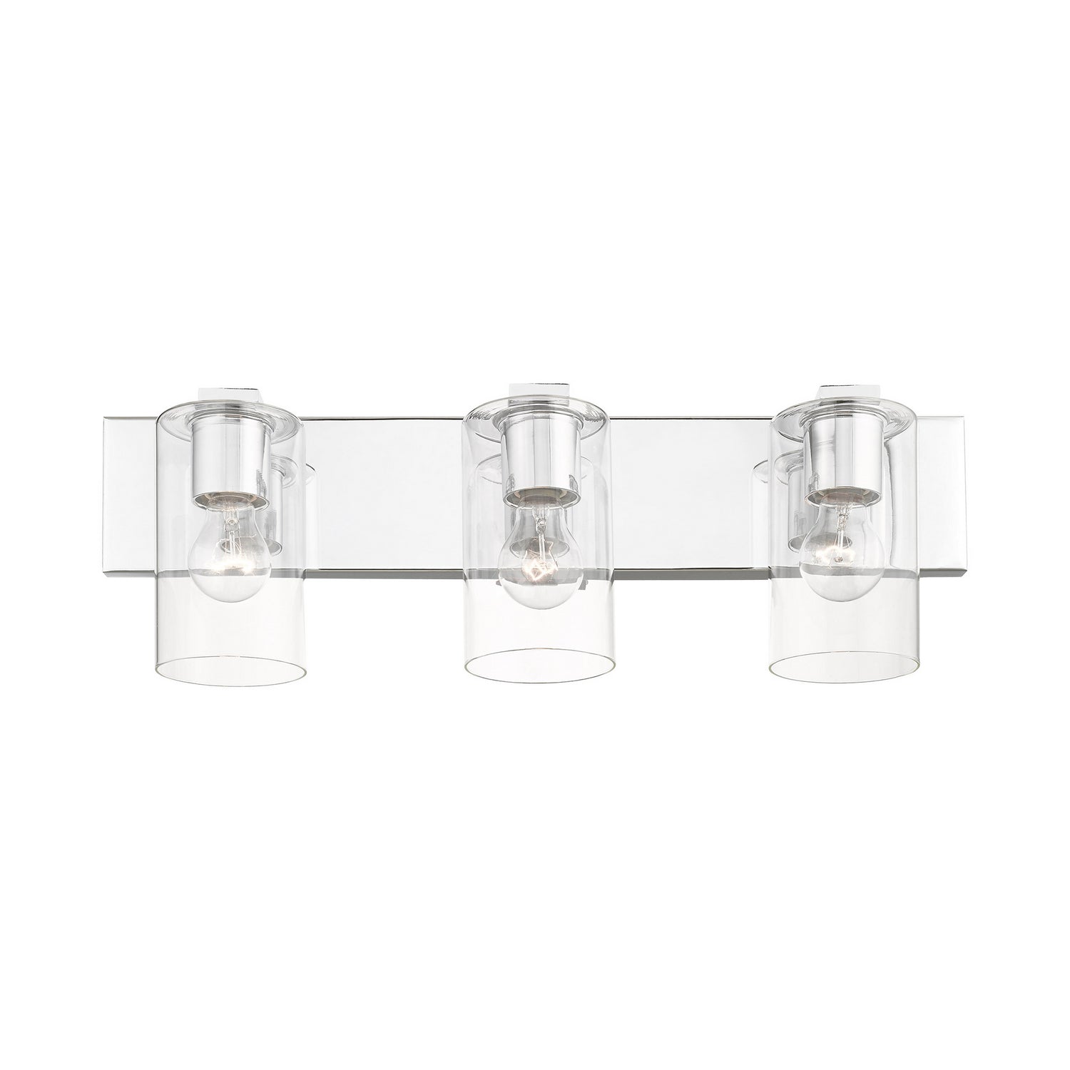 Livex Lighting - 16553-05 - Three Light Vanity - Zurich - Polished Chrome