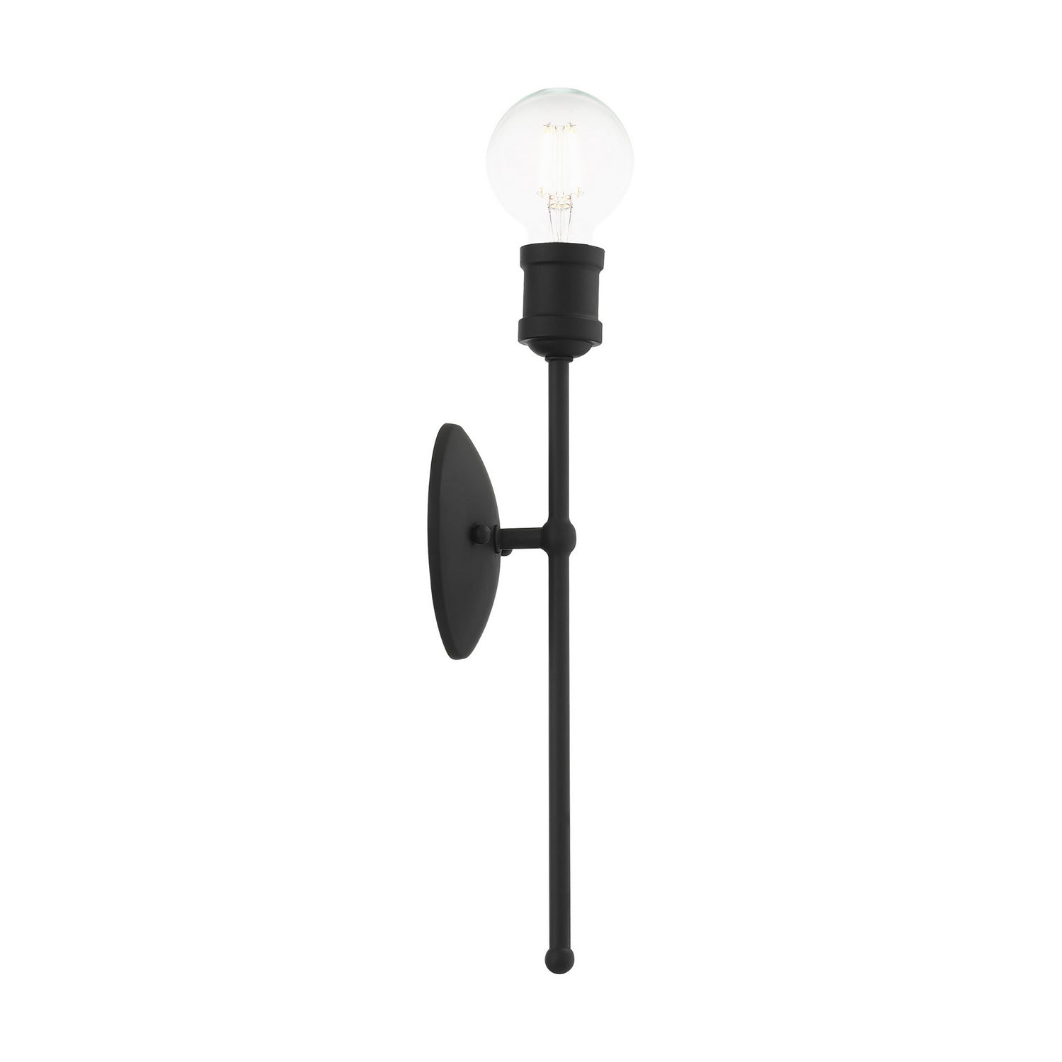 Livex Lighting - 16711-04 - One Light Wall Sconce - Lansdale - Black