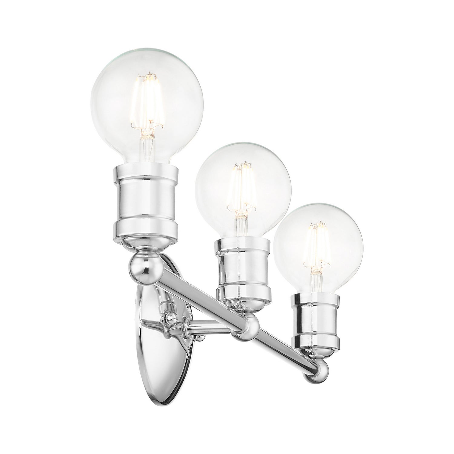 Livex Lighting - 16713-05 - Three Light Vanity - Lansdale - Polished Chrome