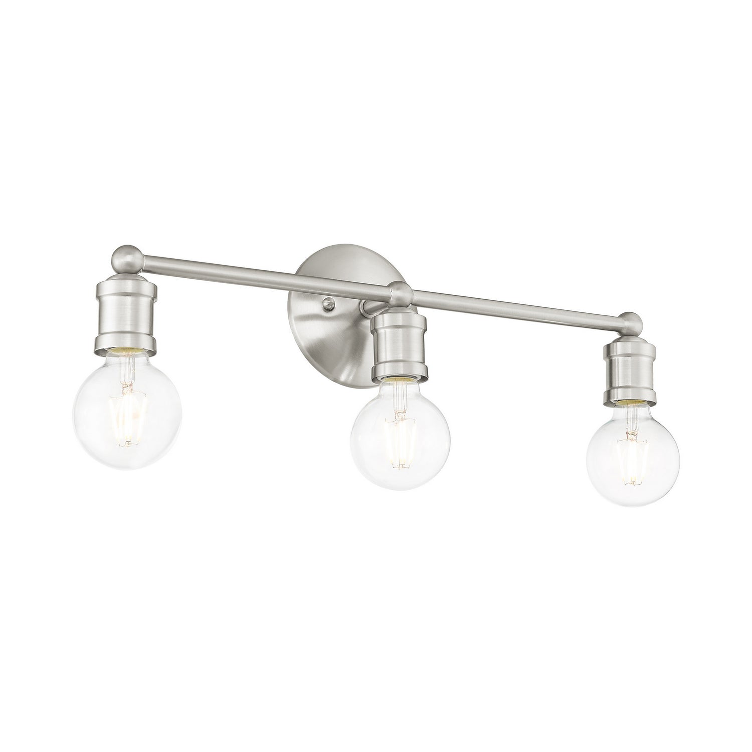 Livex Lighting - 16713-91 - Three Light Vanity - Lansdale - Brushed Nickel