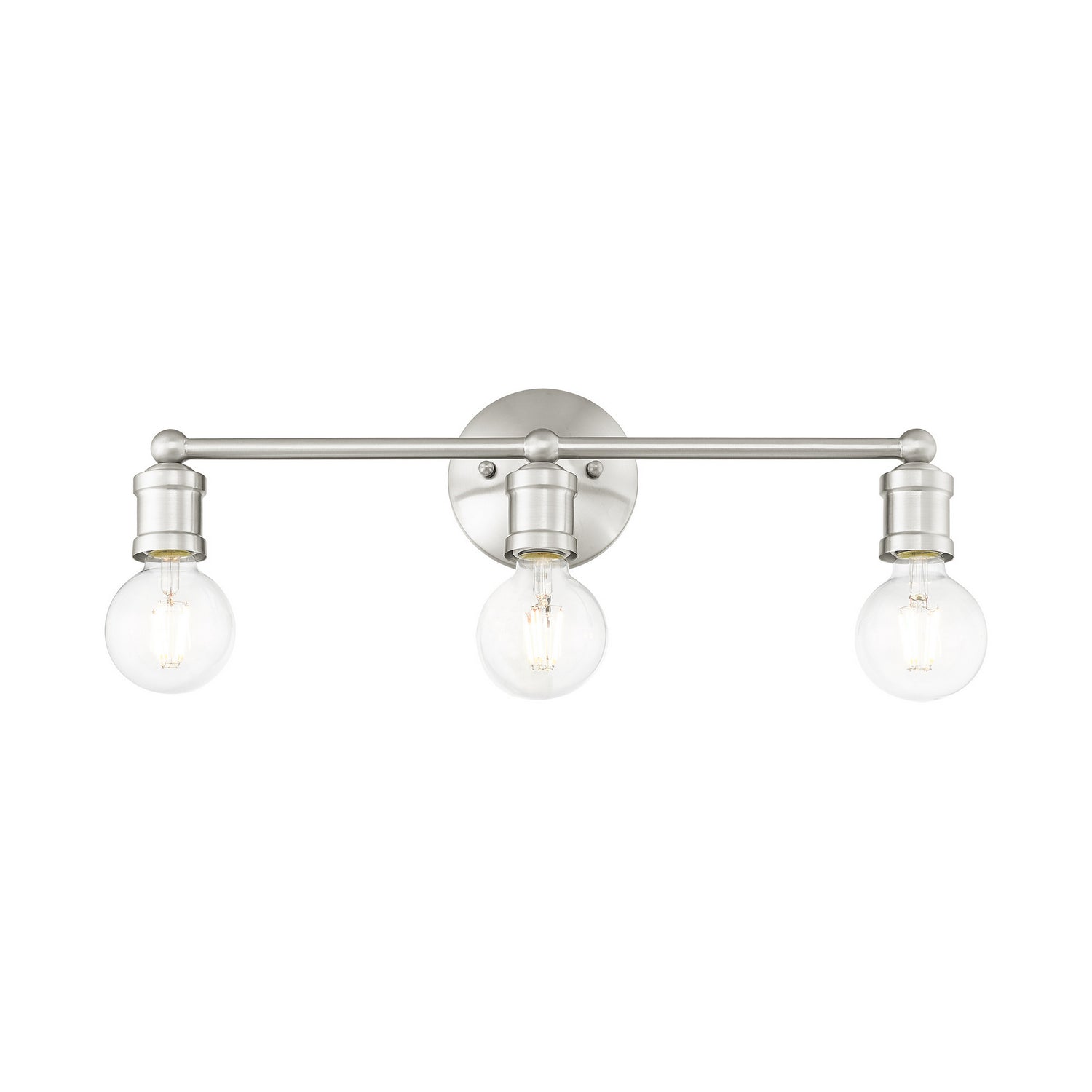 Livex Lighting - 16713-91 - Three Light Vanity - Lansdale - Brushed Nickel