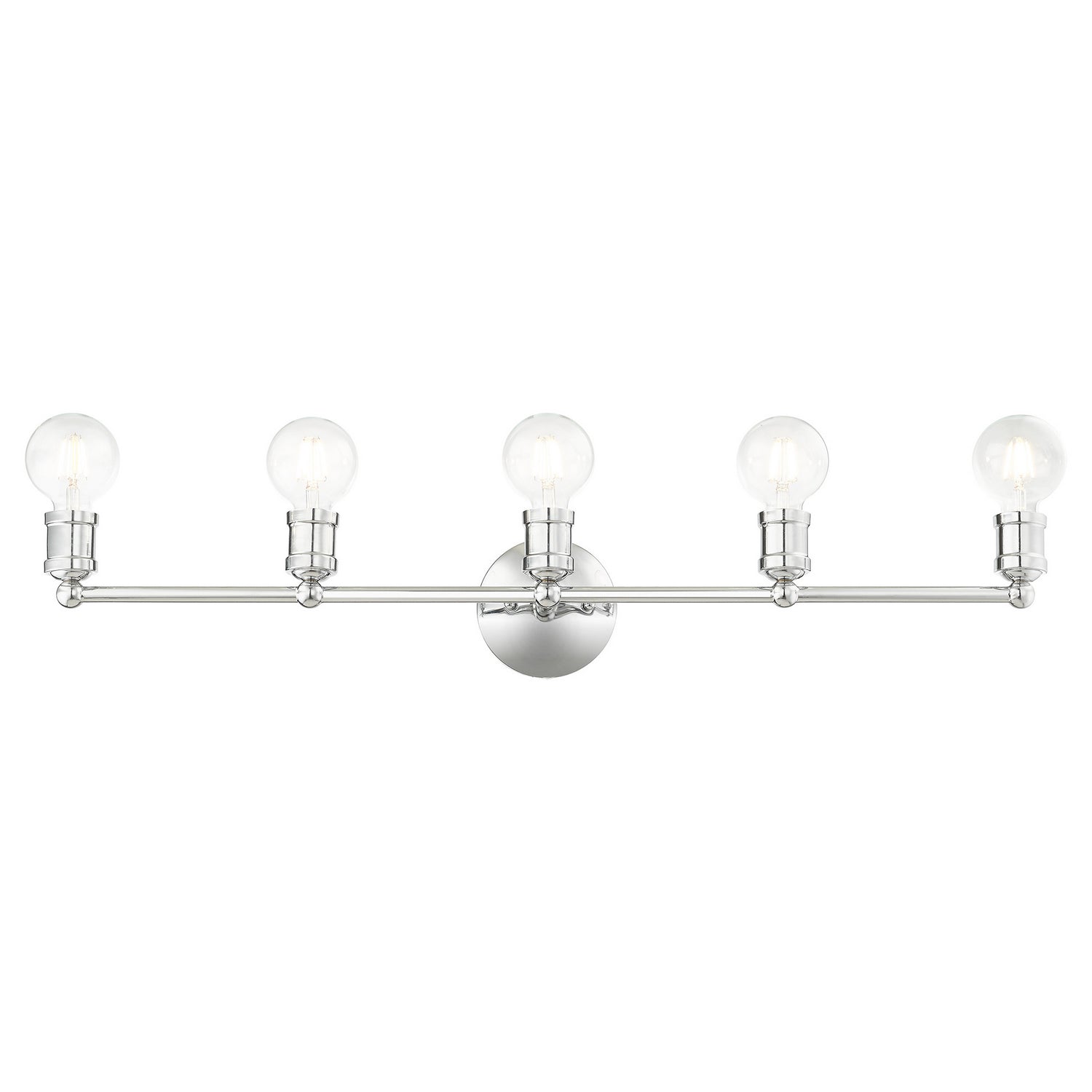 Livex Lighting - 16715-05 - Five Light Vanity - Lansdale - Polished Chrome
