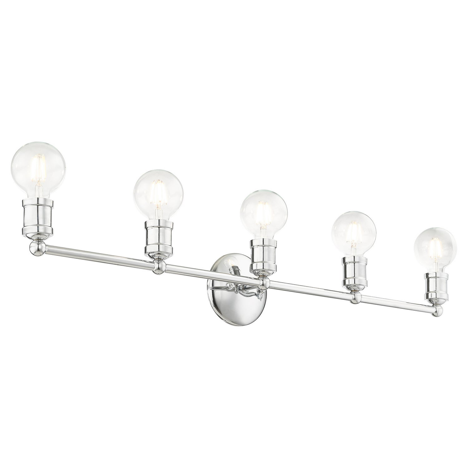 Livex Lighting - 16715-05 - Five Light Vanity - Lansdale - Polished Chrome