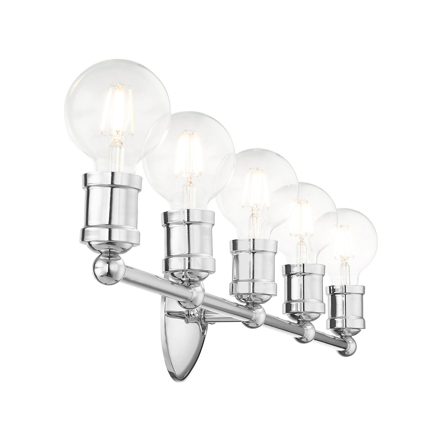 Livex Lighting - 16715-05 - Five Light Vanity - Lansdale - Polished Chrome