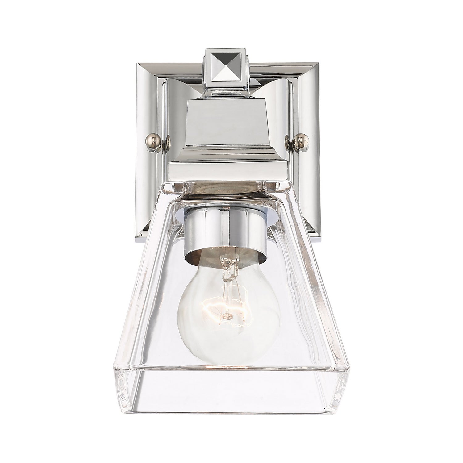 Livex Lighting - 17171-05 - One Light Wall Sconce - Mission - Polished Chrome