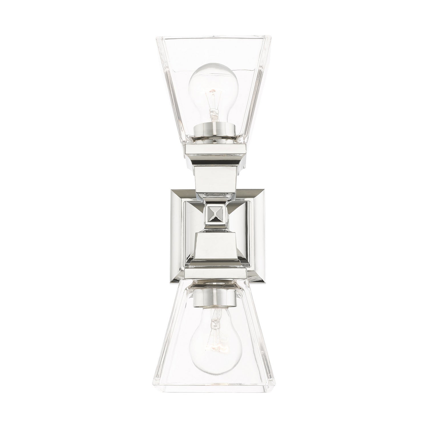Livex Lighting - 17178-05 - Two Light Wall Sconce - Mission - Polished Chrome