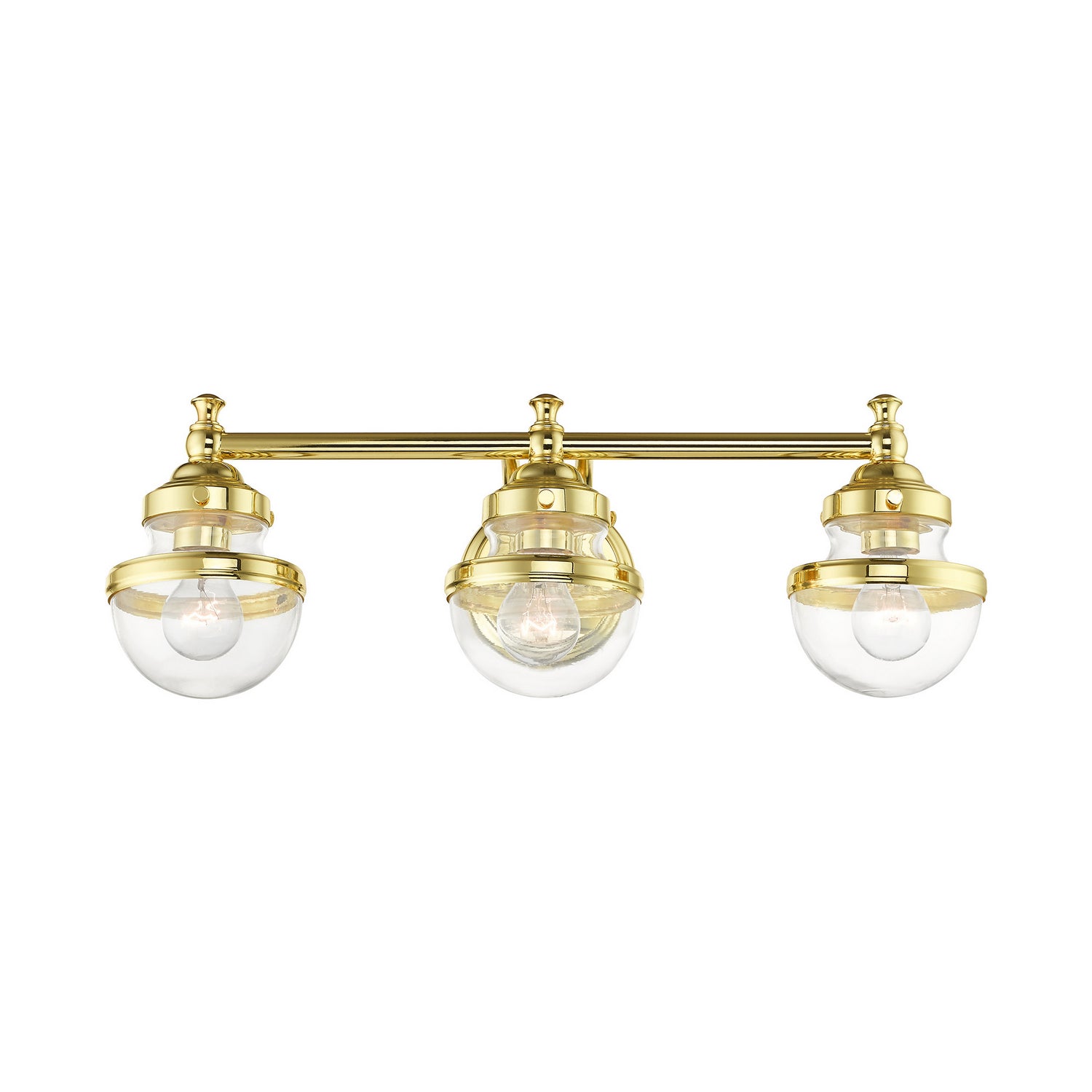 Livex Lighting - 17413-02 - Three Light Vanity - Oldwick - Polished Brass