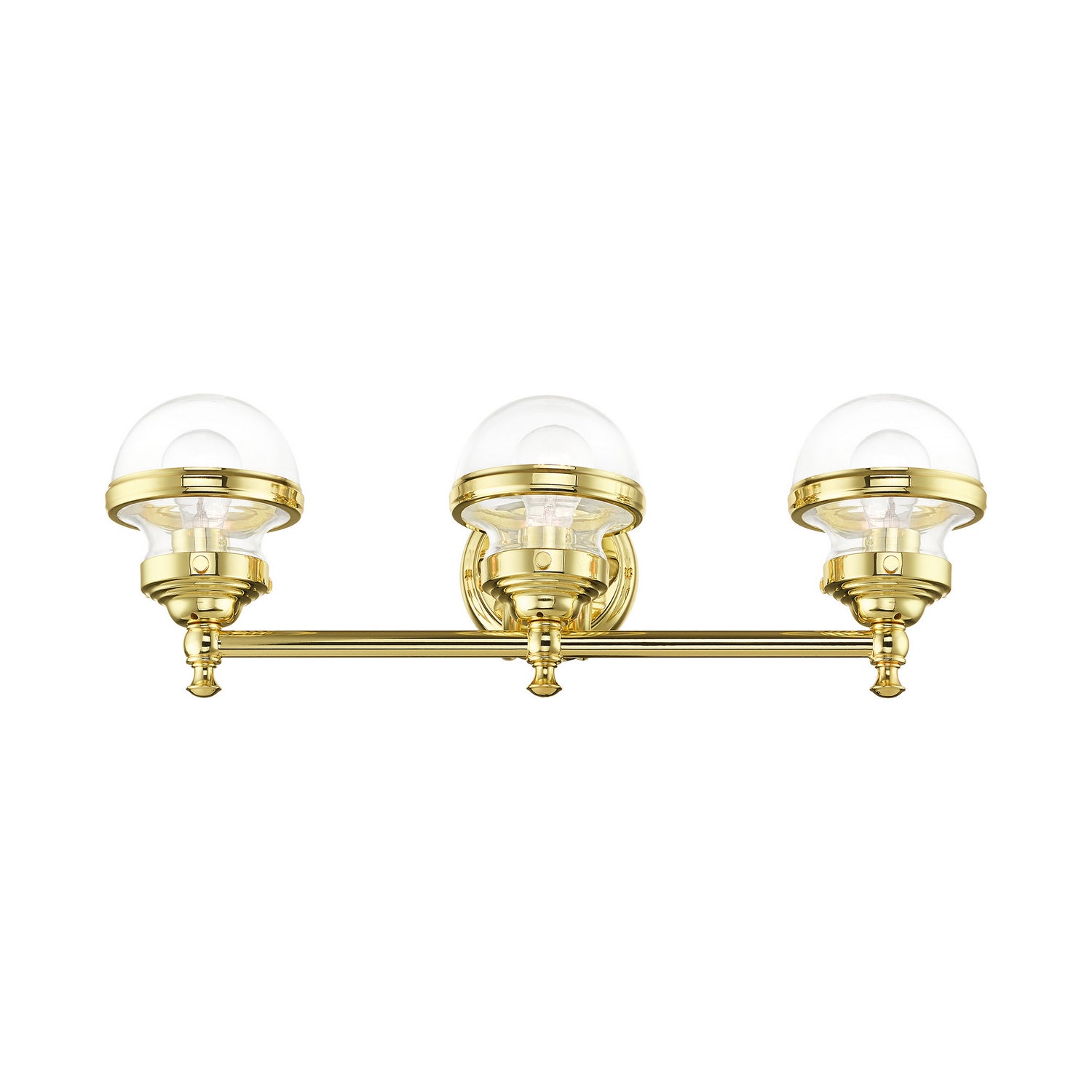 Livex Lighting - 17413-02 - Three Light Vanity - Oldwick - Polished Brass