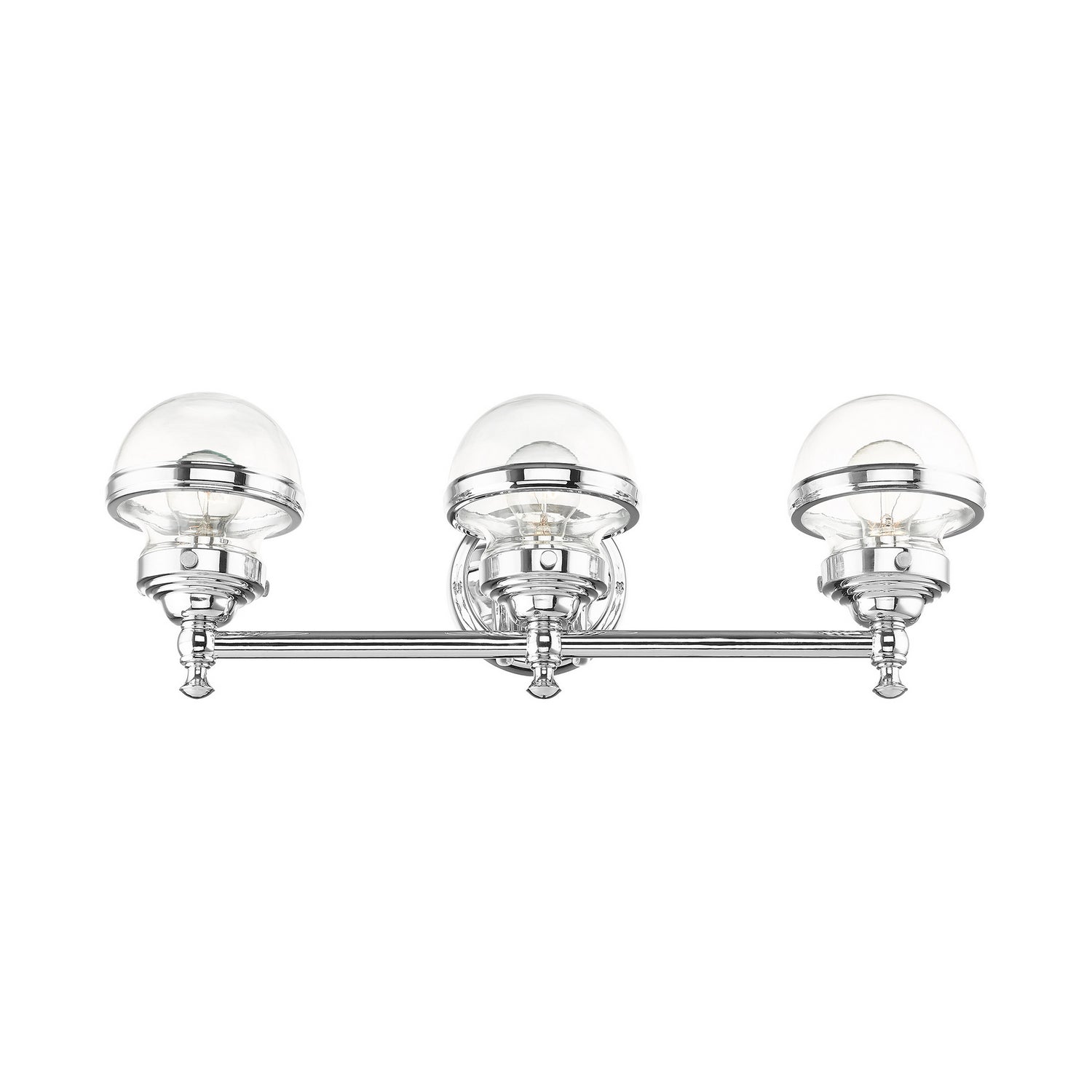 Livex Lighting - 17413-05 - Three Light Vanity - Oldwick - Polished Chrome