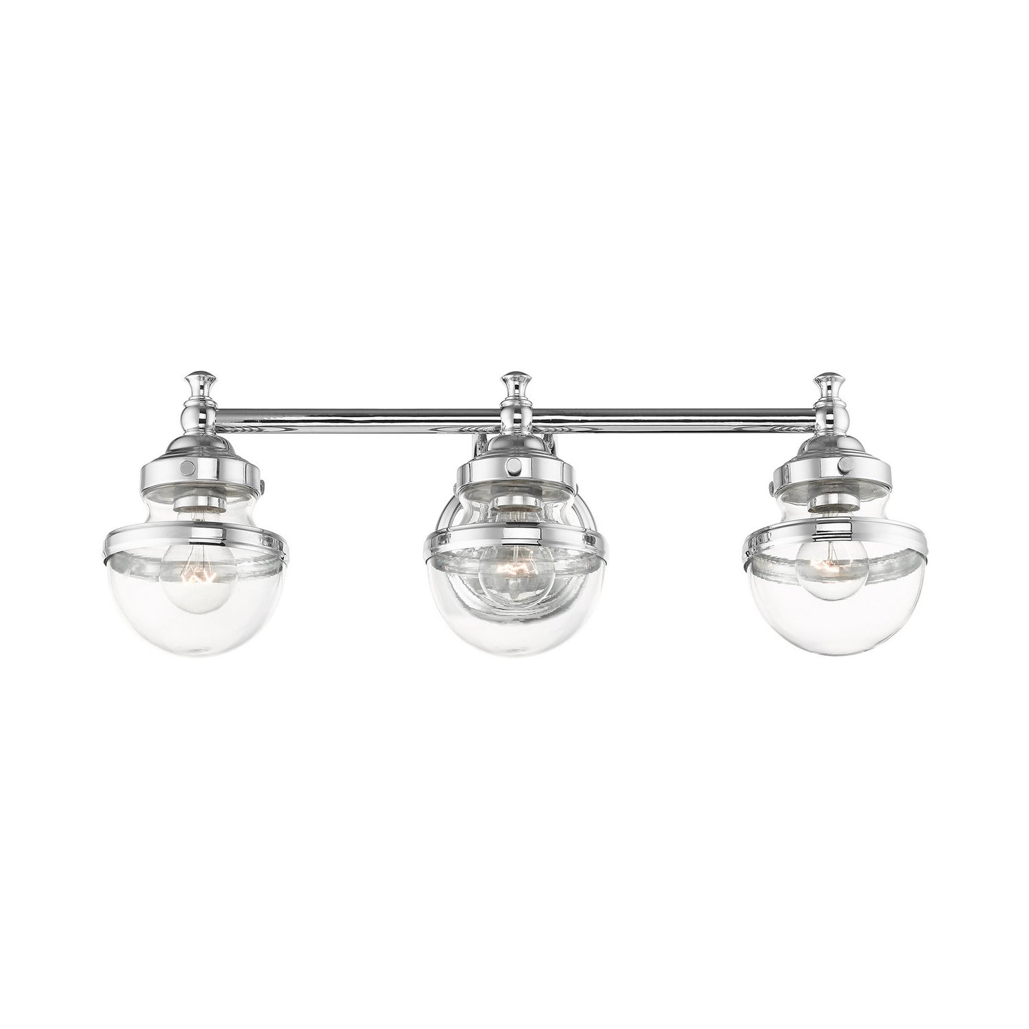 Livex Lighting - 17413-05 - Three Light Vanity - Oldwick - Polished Chrome