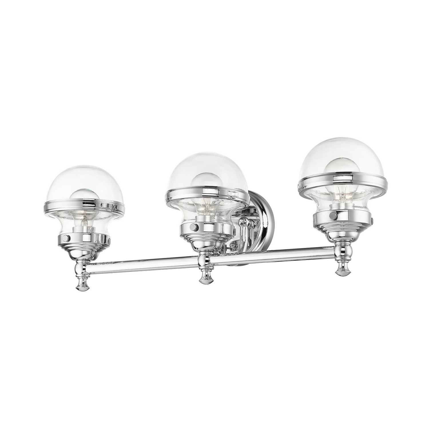 Livex Lighting - 17413-05 - Three Light Vanity - Oldwick - Polished Chrome