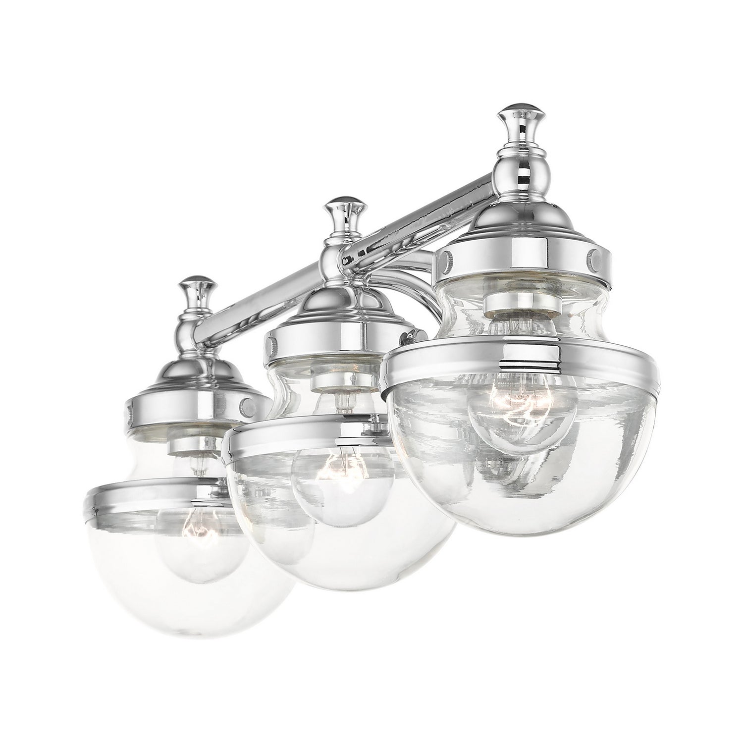 Livex Lighting - 17413-05 - Three Light Vanity - Oldwick - Polished Chrome