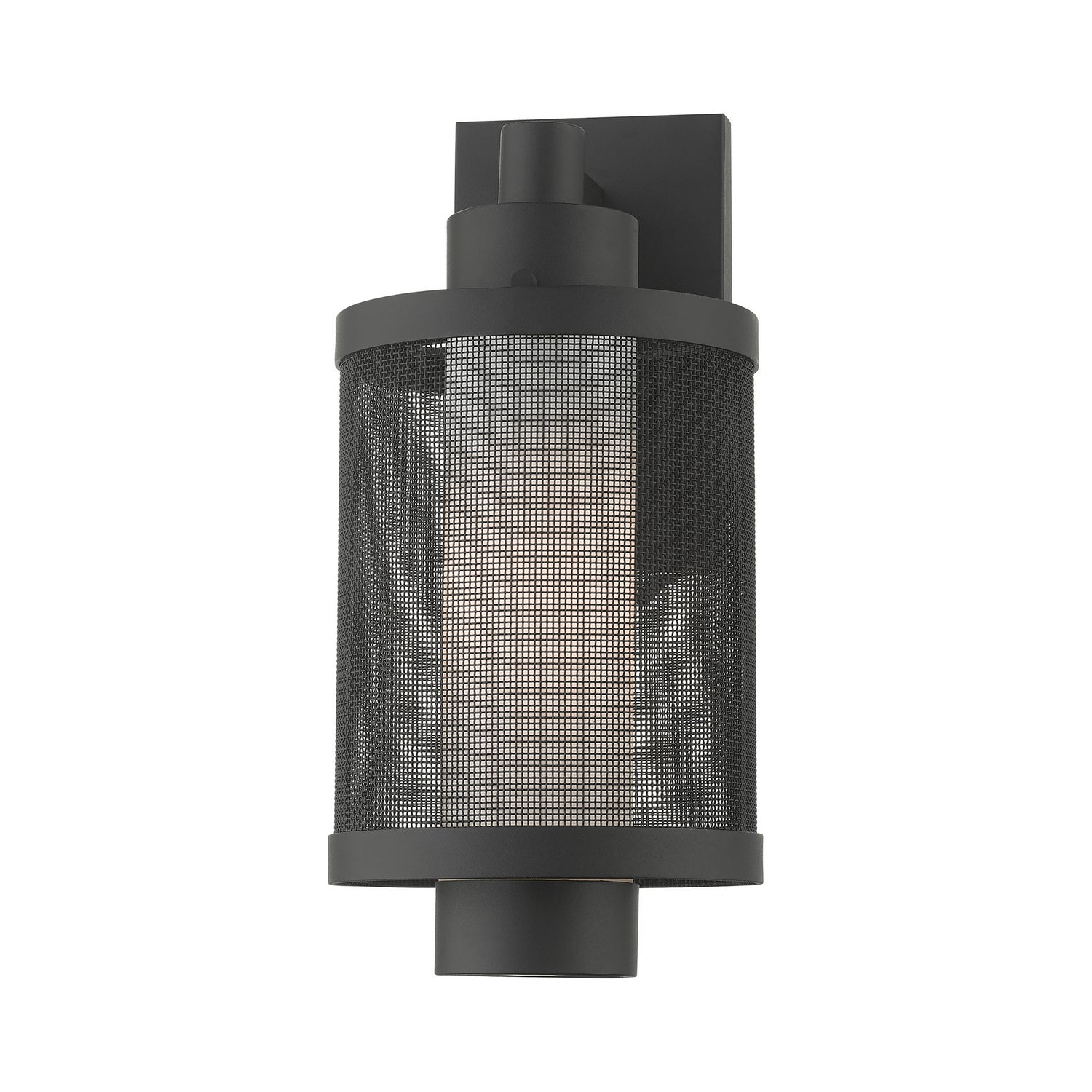 Livex Lighting - 20682-14 - One Light Outdoor Wall Lantern - Nottingham - Textured Black