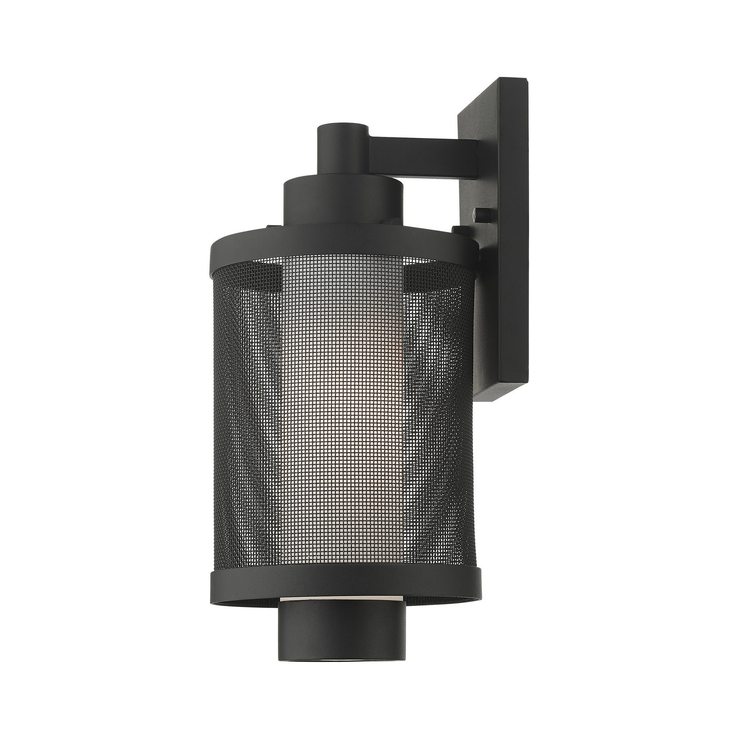 Livex Lighting - 20682-14 - One Light Outdoor Wall Lantern - Nottingham - Textured Black