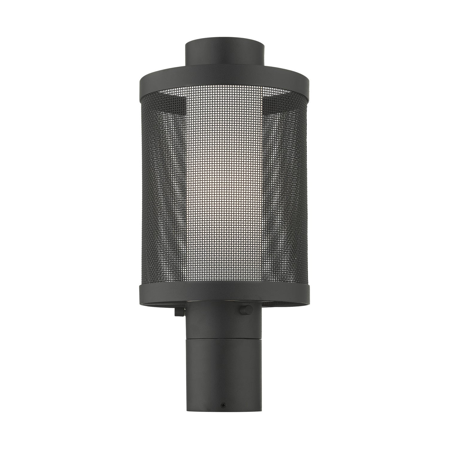Livex Lighting - 20684-14 - One Light Outdoor Post Top Lantern - Nottingham - Textured Black