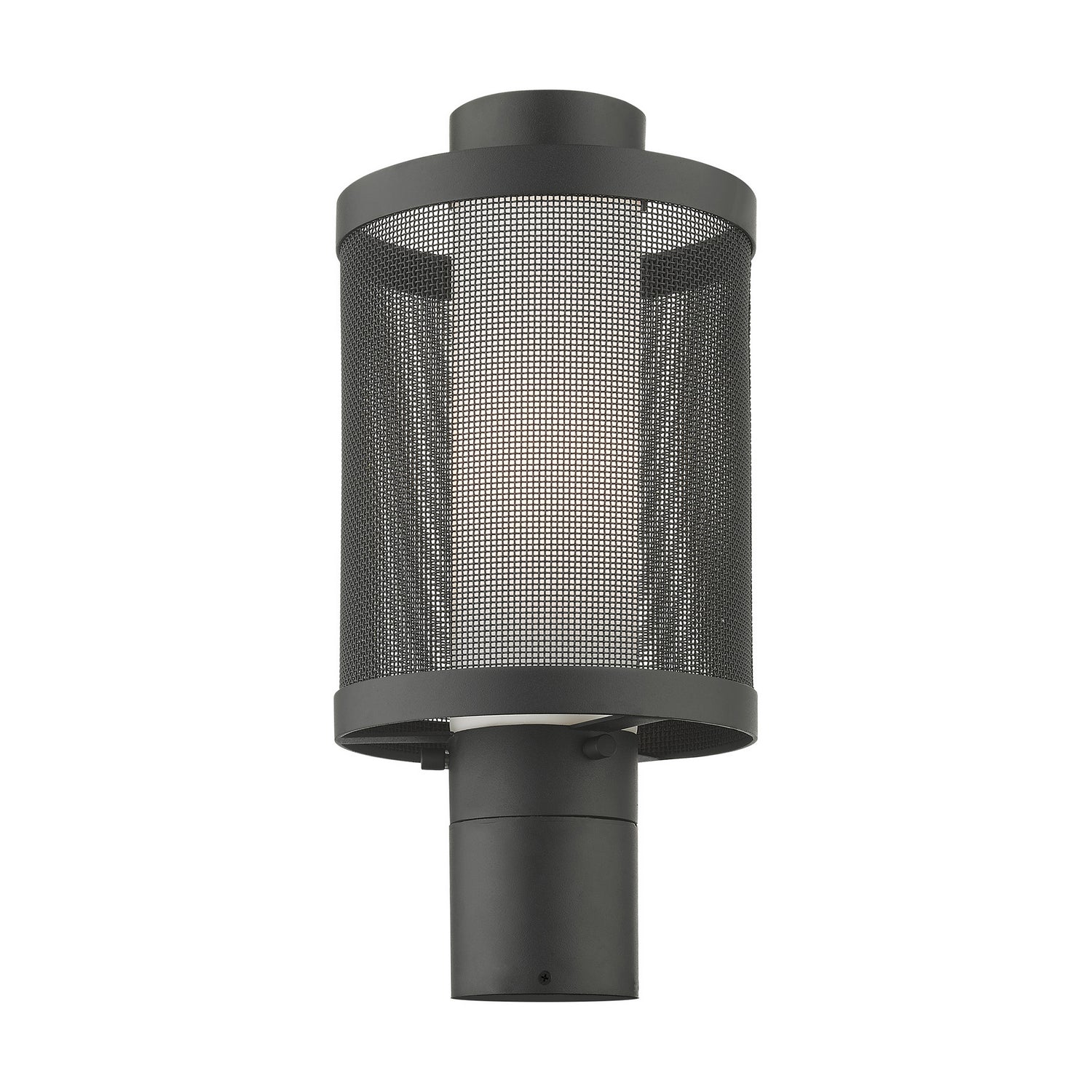 Livex Lighting - 20684-14 - One Light Outdoor Post Top Lantern - Nottingham - Textured Black