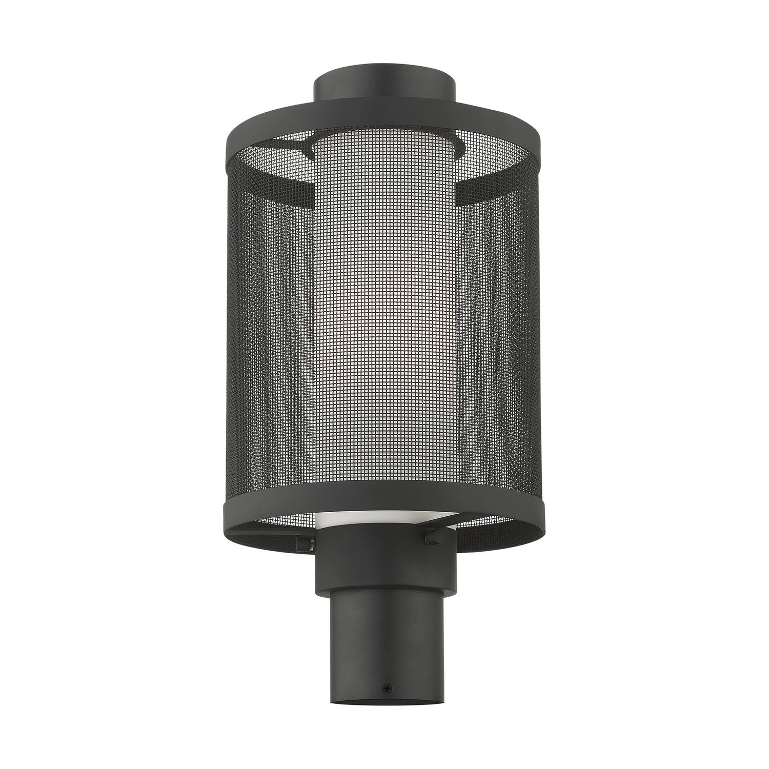Livex Lighting - 20686-14 - One Light Outdoor Post Top Lantern - Nottingham - Textured Black