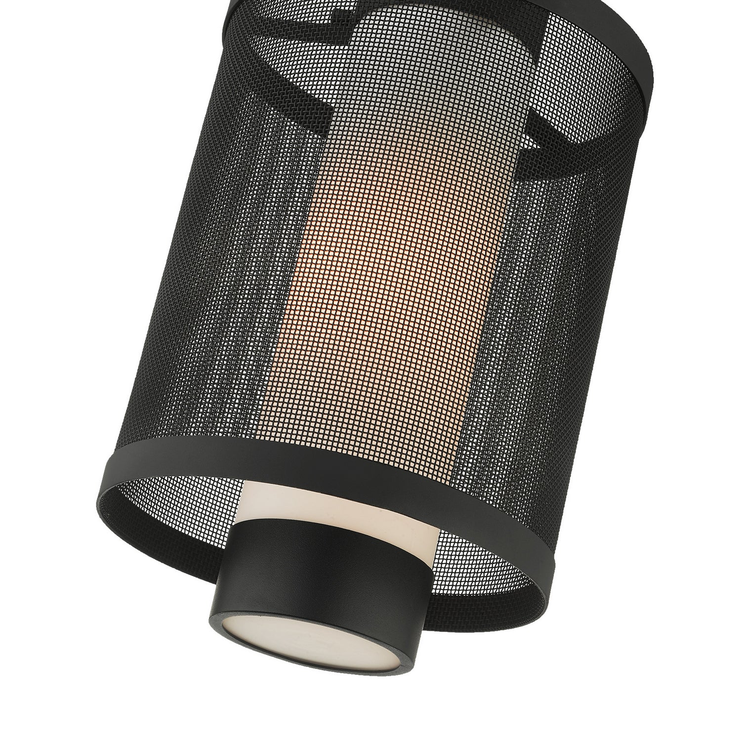 Livex Lighting - 20687-14 - One Light Outdoor Pendant - Nottingham - Textured Black