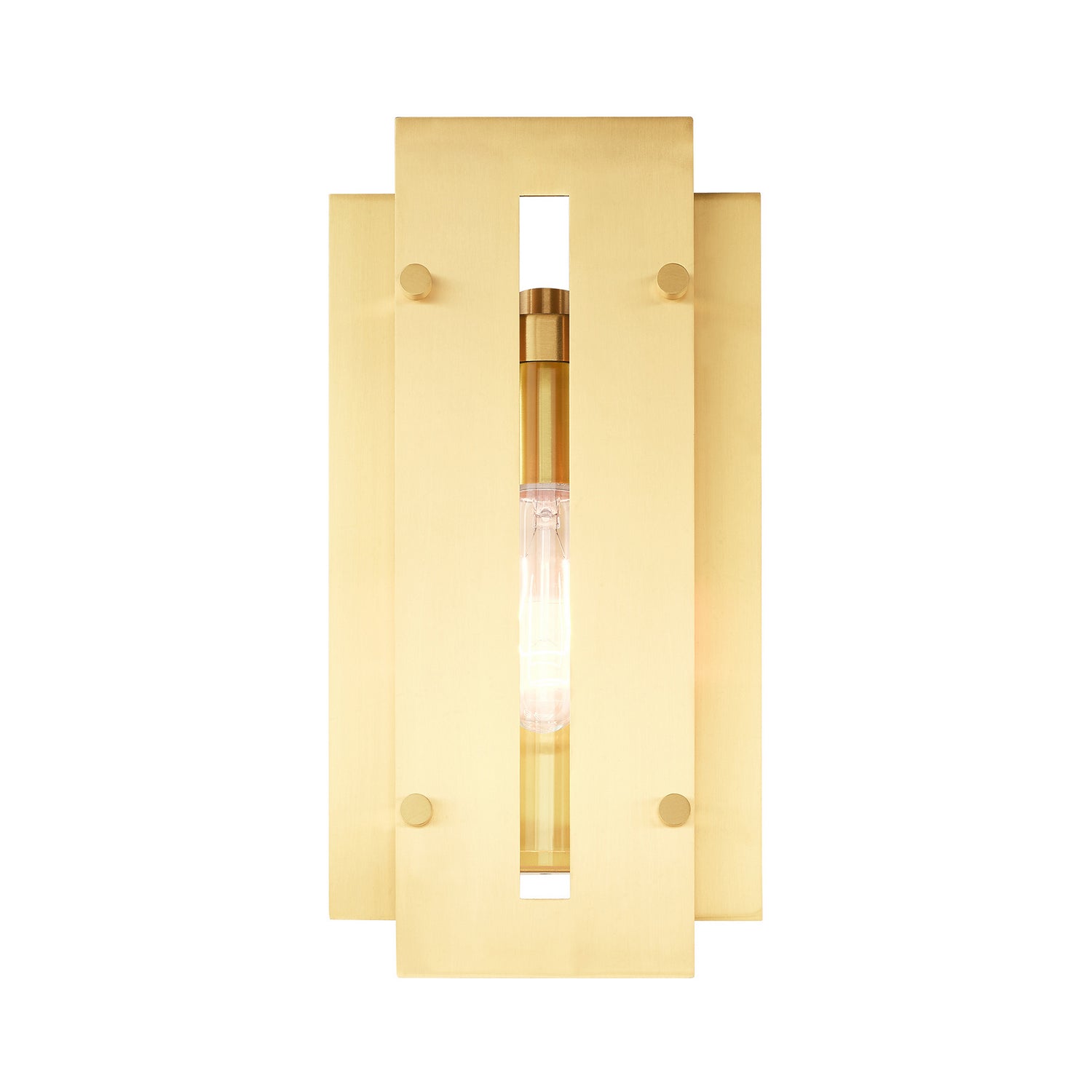 Livex Lighting - 21772-12 - One Light Outdoor Wall Lantern - Utrecht - Satin Brass