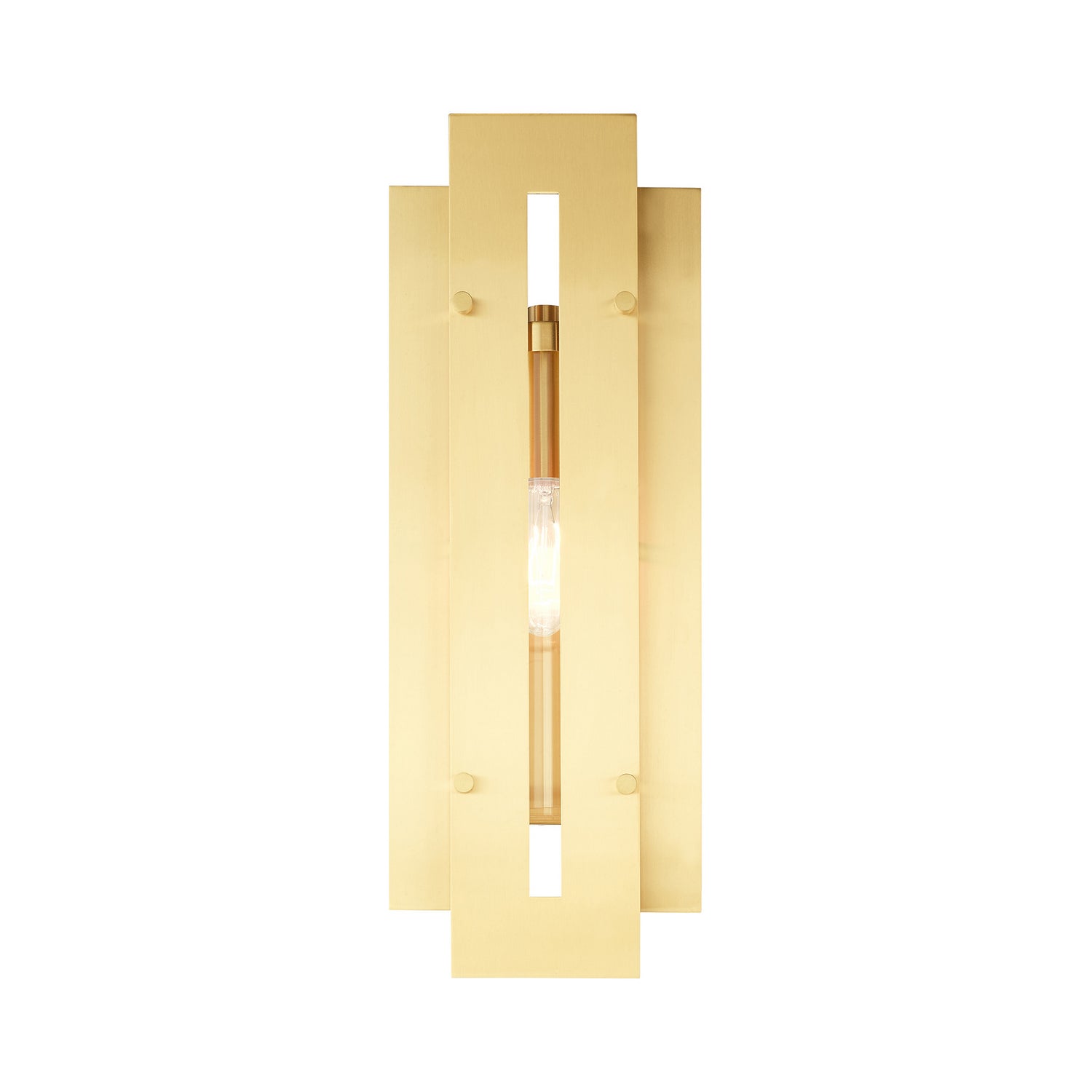 Livex Lighting - 21773-12 - One Light Outdoor Wall Lantern - Utrecht - Satin Brass