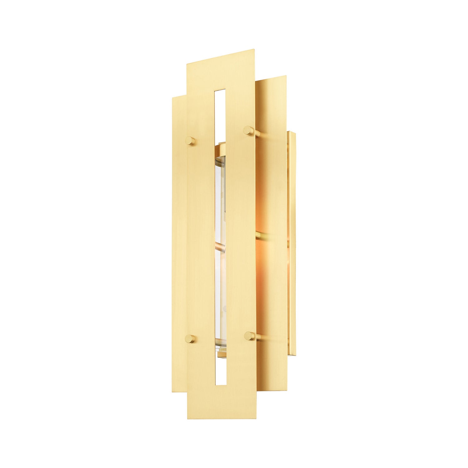Livex Lighting - 21773-12 - One Light Outdoor Wall Lantern - Utrecht - Satin Brass