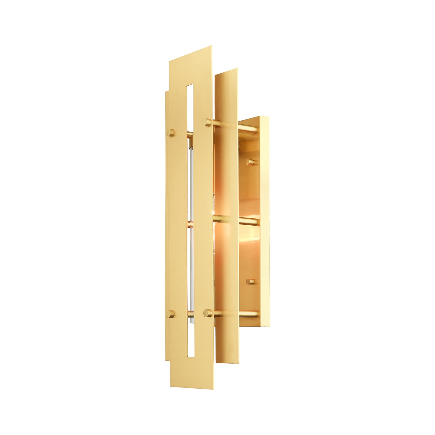 Livex Lighting - 21773-12 - One Light Outdoor Wall Lantern - Utrecht - Satin Brass