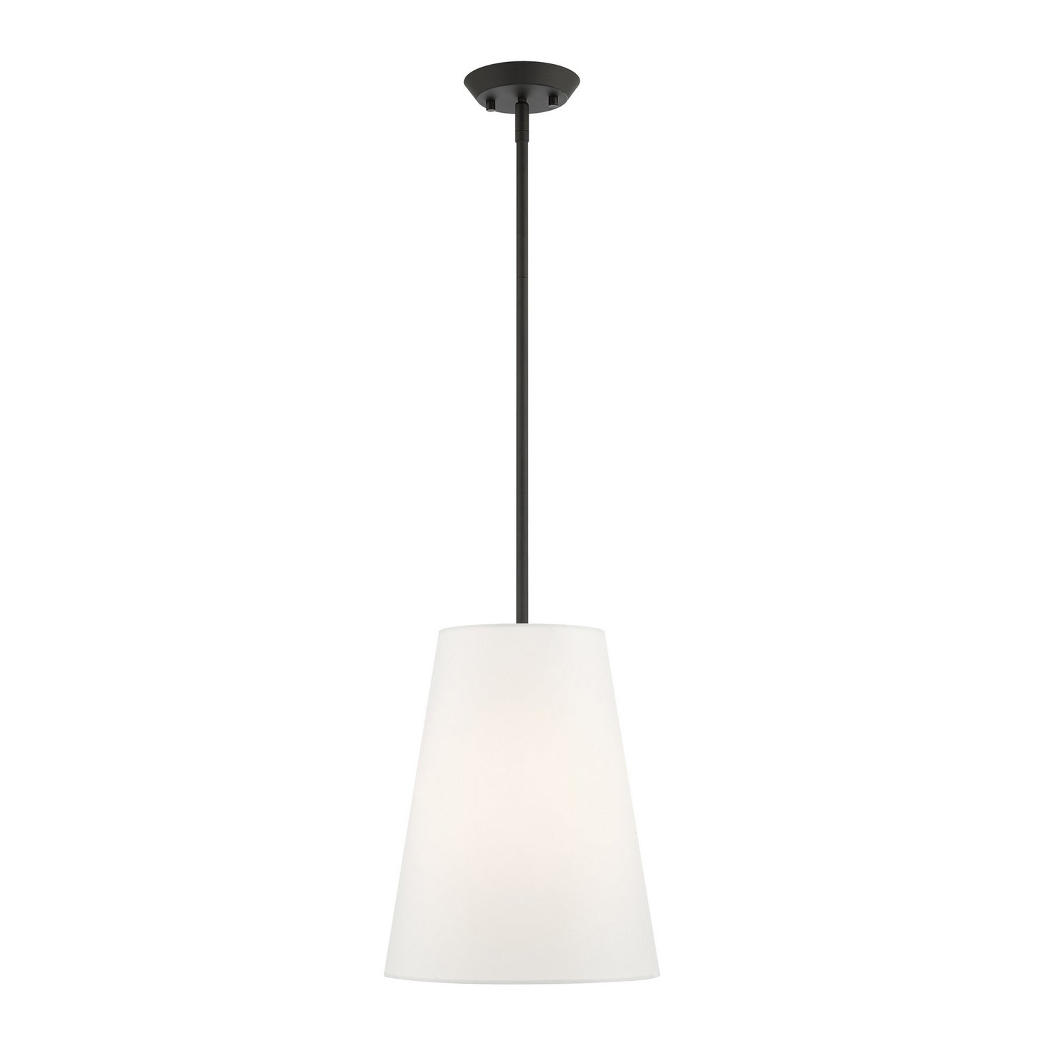 Livex Lighting - 40567-04 - One Light Pendant - Prato - Black