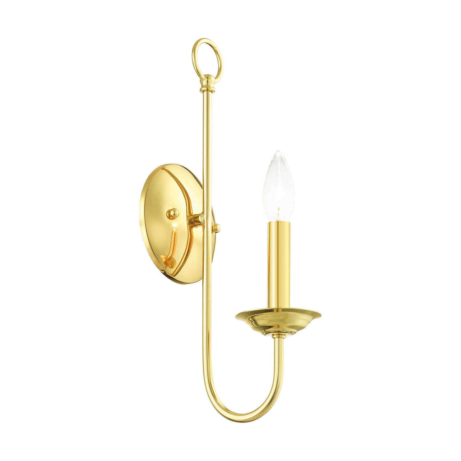 Livex Lighting - 42681-02 - One Light Wall Sconce - Estate - Polished Brass