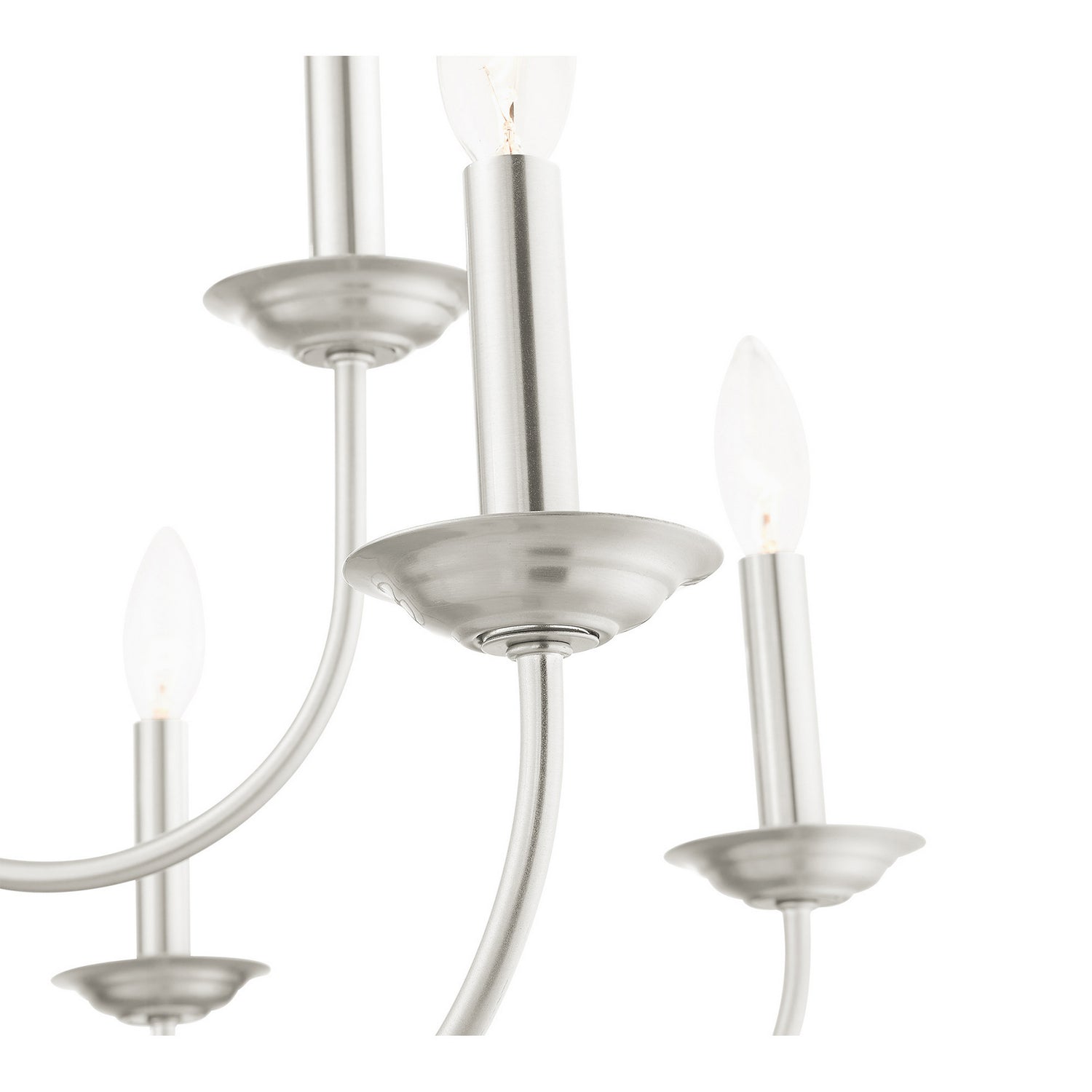 Livex Lighting - 42687-91 - Nine Light Chandelier - Estate - Brushed Nickel
