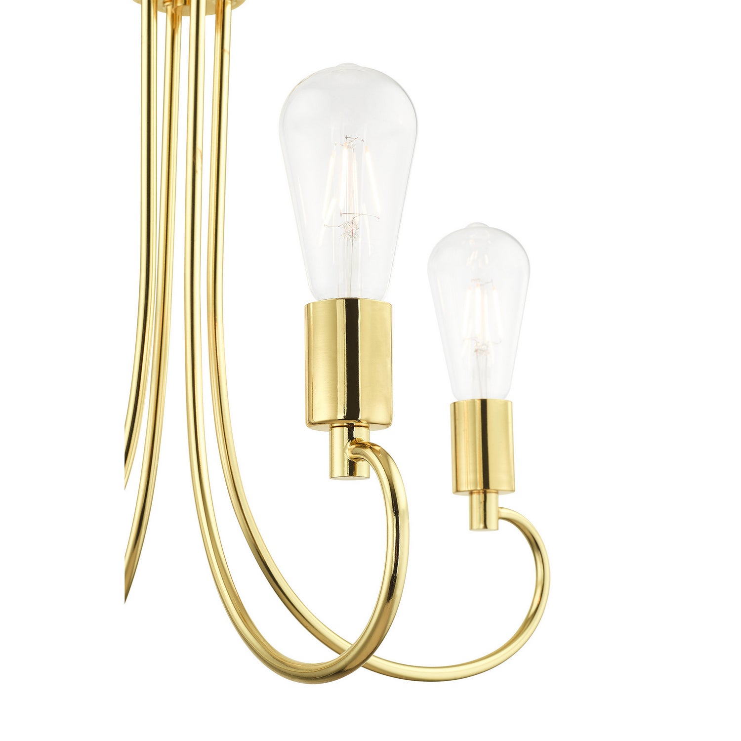 Livex Lighting - 42924-02 - Four Light Chandelier - Bari - Polished Brass