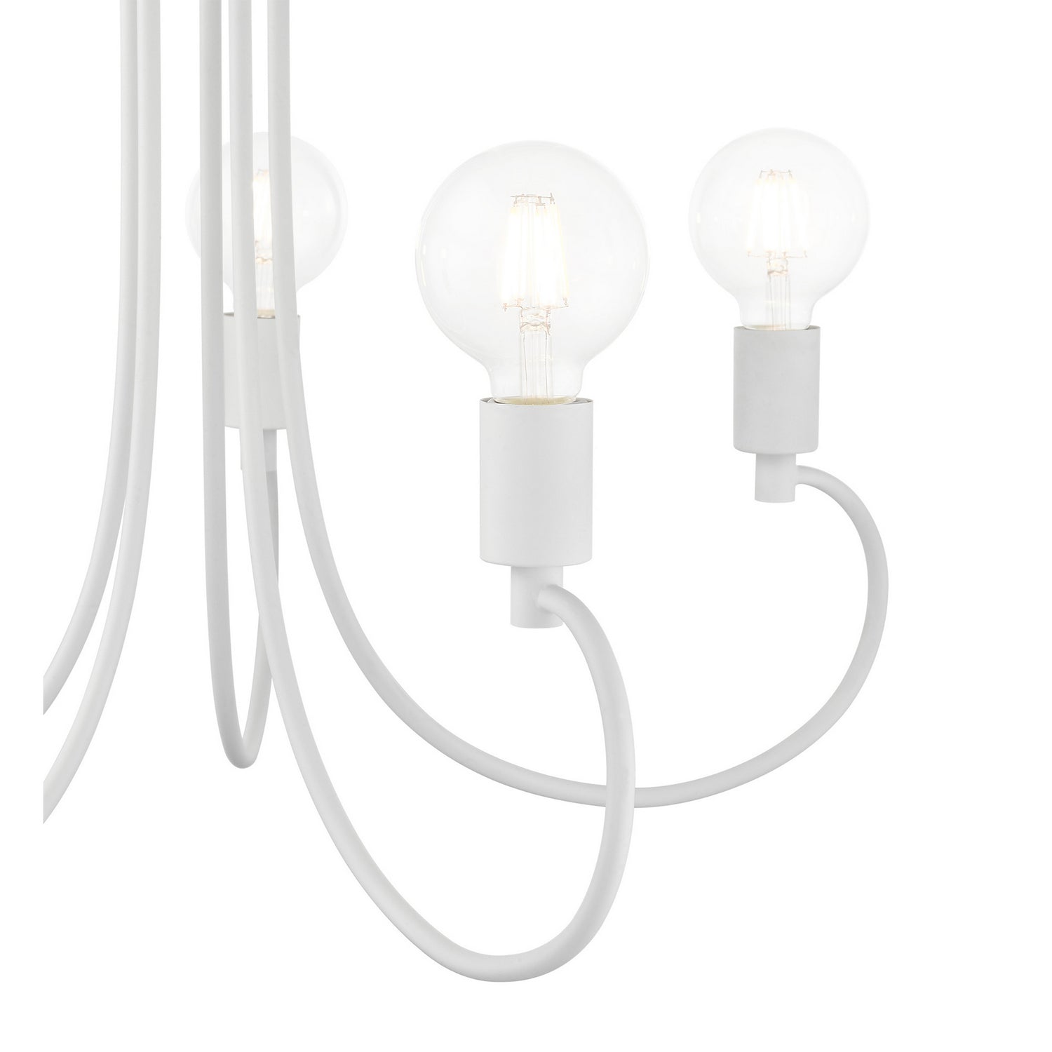 Livex Lighting - 42925-03 - Five Light Chandelier - Bari - White