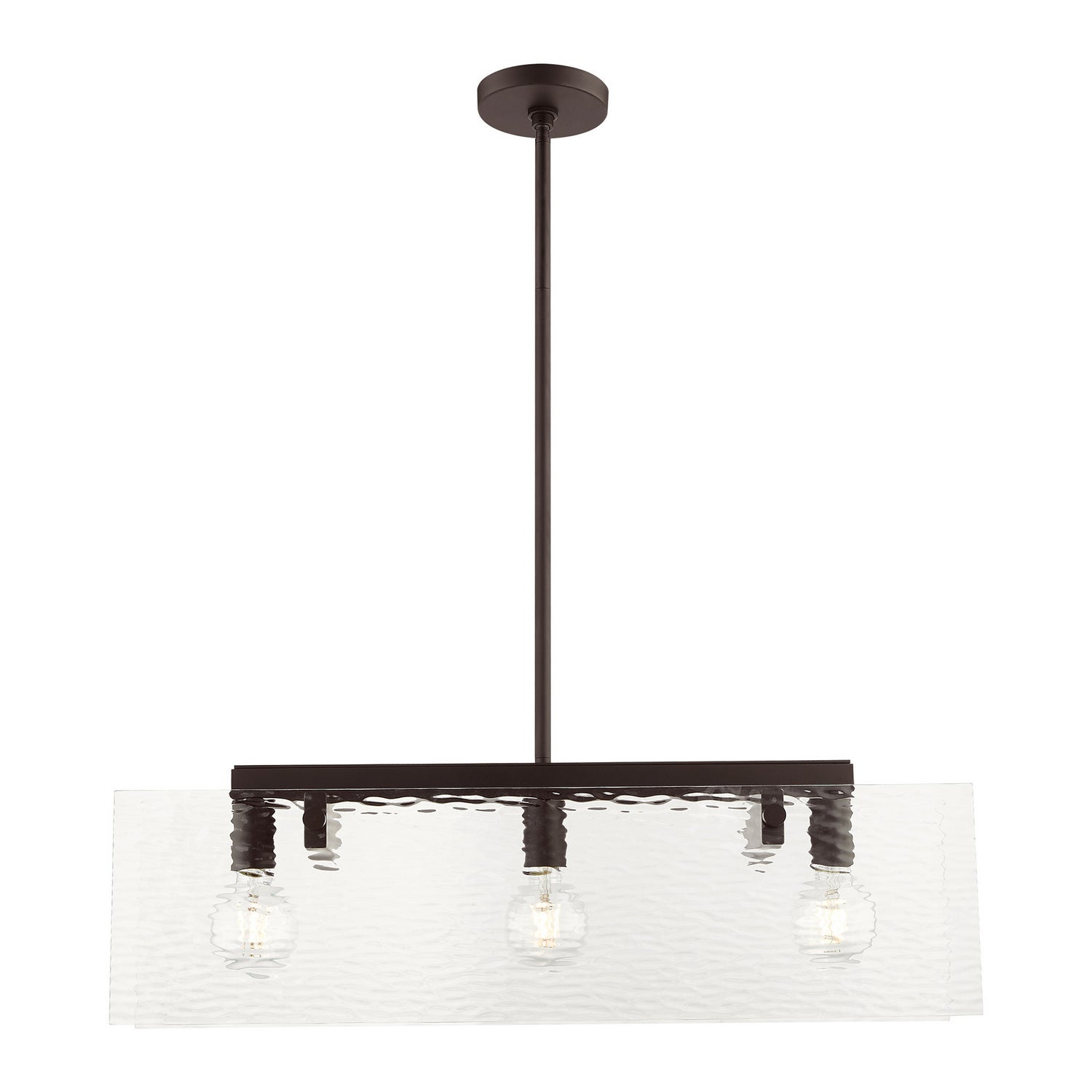 Livex Lighting - 45623-07 - Three Light Chandelier - Ashcroft - Bronze