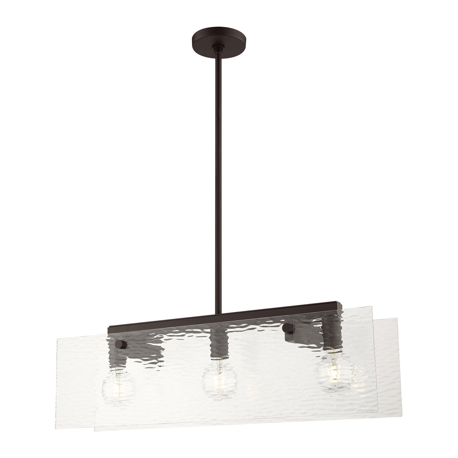 Livex Lighting - 45623-07 - Three Light Chandelier - Ashcroft - Bronze