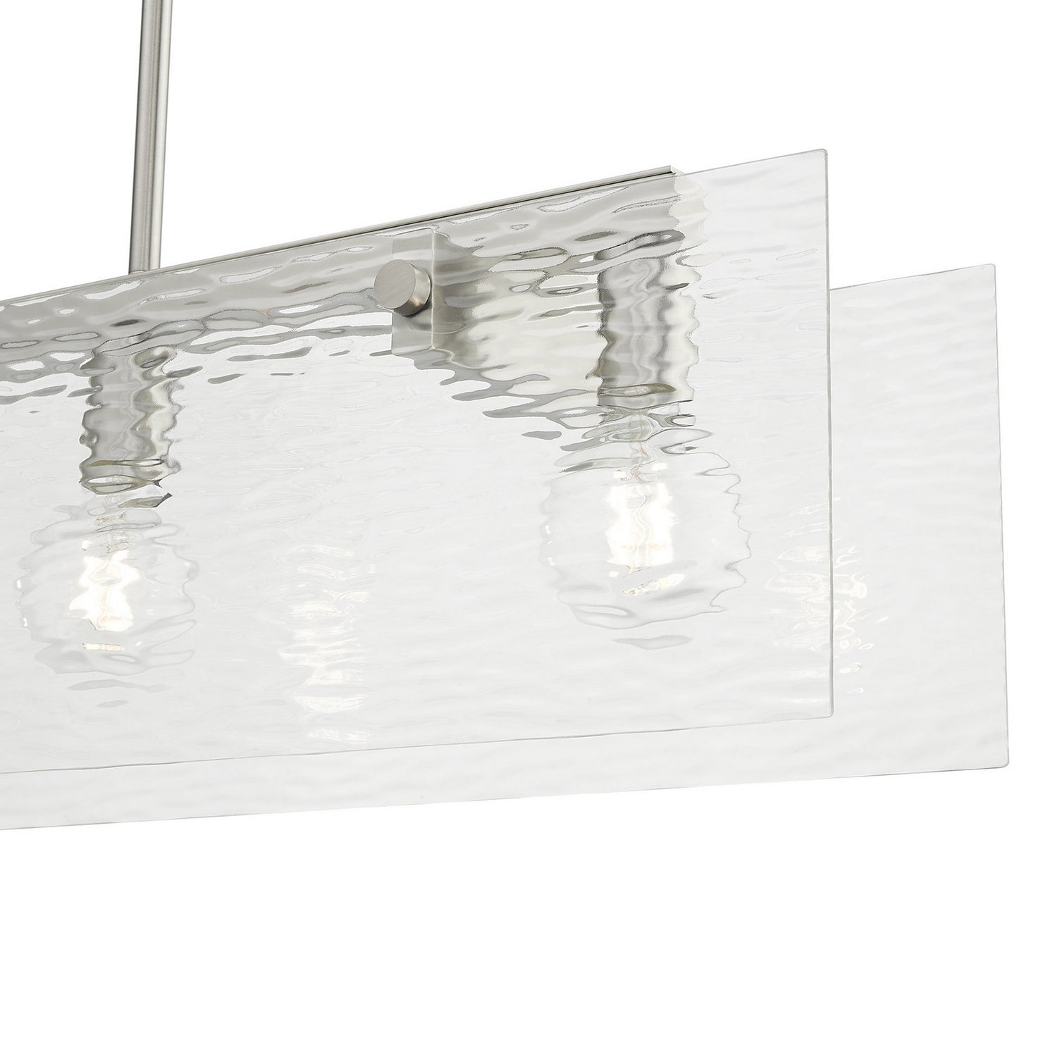 Livex Lighting - 45623-91 - Three Light Chandelier - Ashcroft - Brushed Nickel