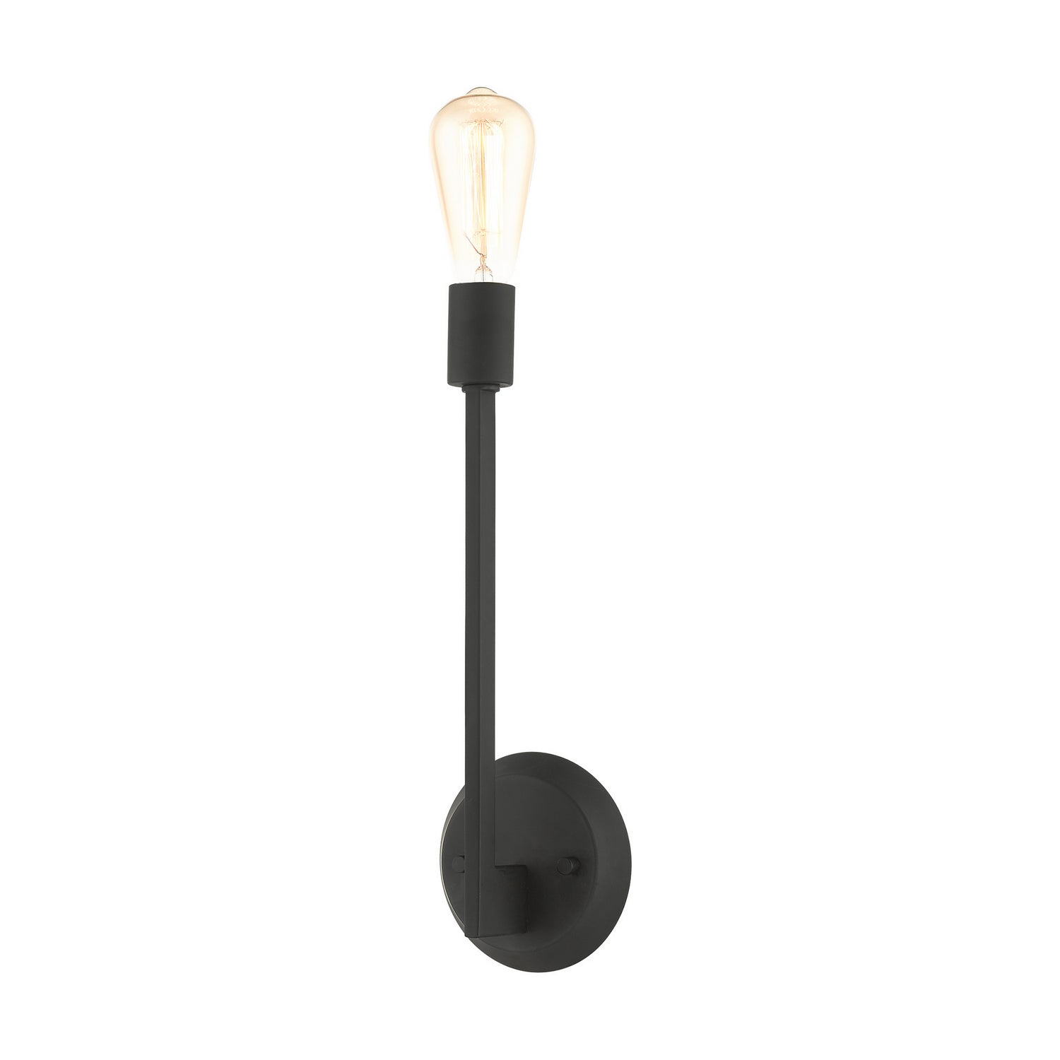 Livex Lighting - 45839-04 - One Light Wall Sconce - Prague - Black