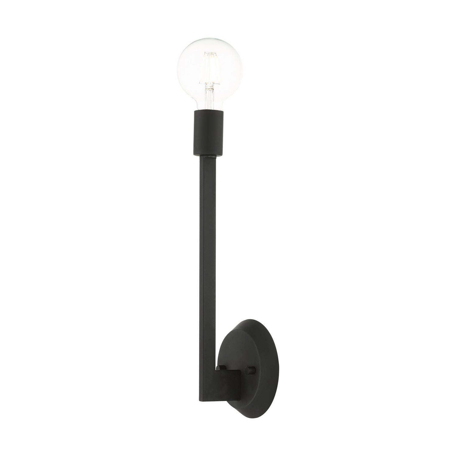 Livex Lighting - 45839-04 - One Light Wall Sconce - Prague - Black
