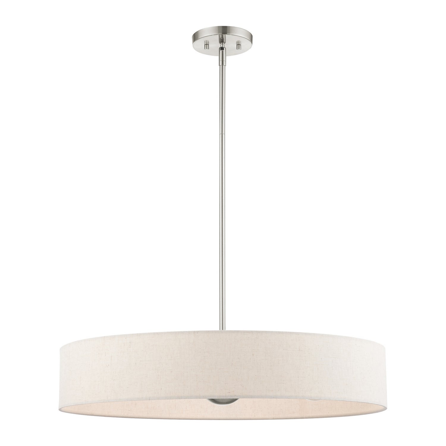 Livex Lighting - 46035-91 - Five Light Pendant - Venlo - Brushed Nickel