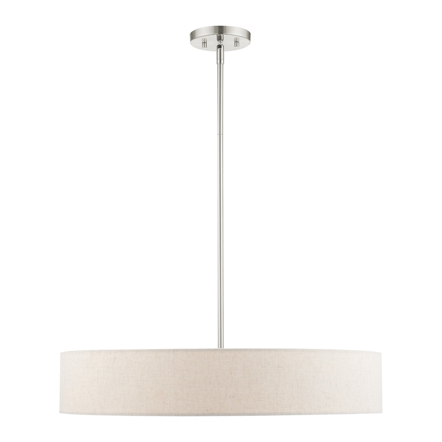 Livex Lighting - 46035-91 - Five Light Pendant - Venlo - Brushed Nickel