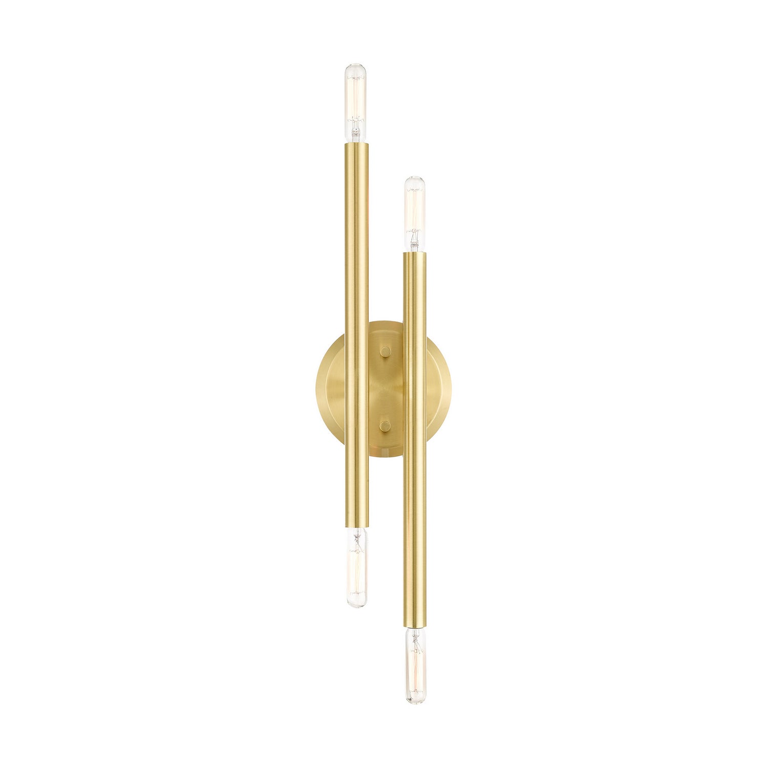 Livex Lighting - 46771-12 - Four Light Wall Sconce - Soho - Satin Brass