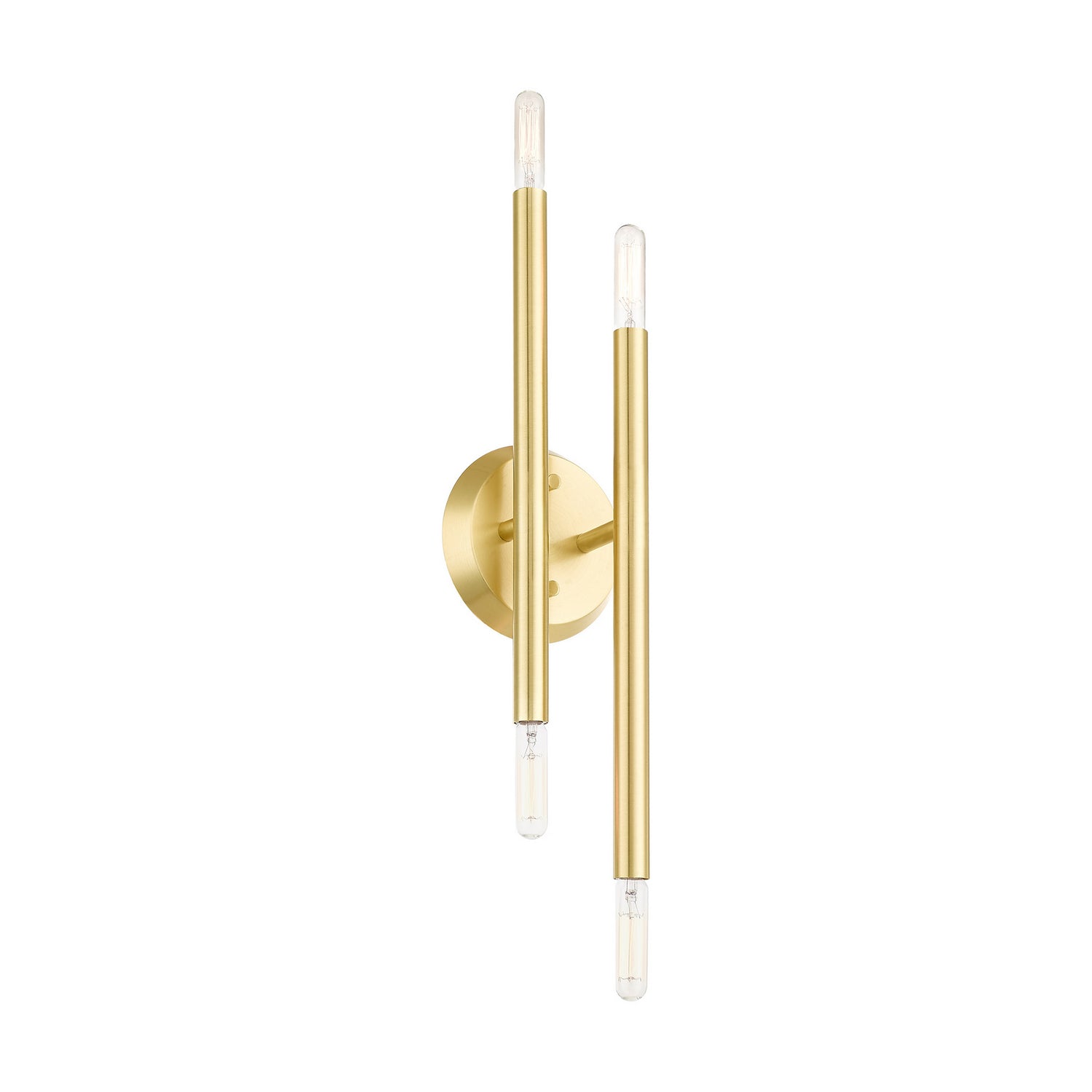 Livex Lighting - 46771-12 - Four Light Wall Sconce - Soho - Satin Brass