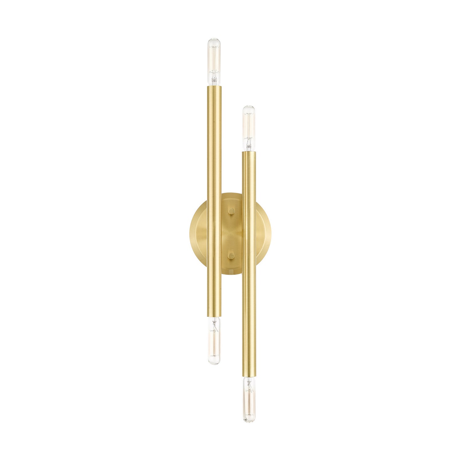 Livex Lighting - 46771-12 - Four Light Wall Sconce - Soho - Satin Brass