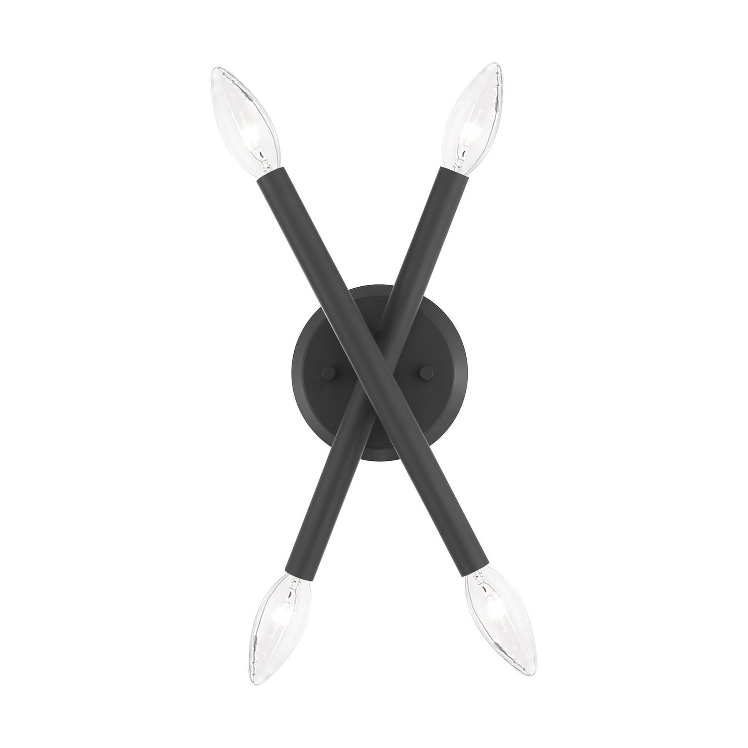Livex Lighting - 46772-76 - Four Light Wall Sconce - Soho - Scandinavian Gray