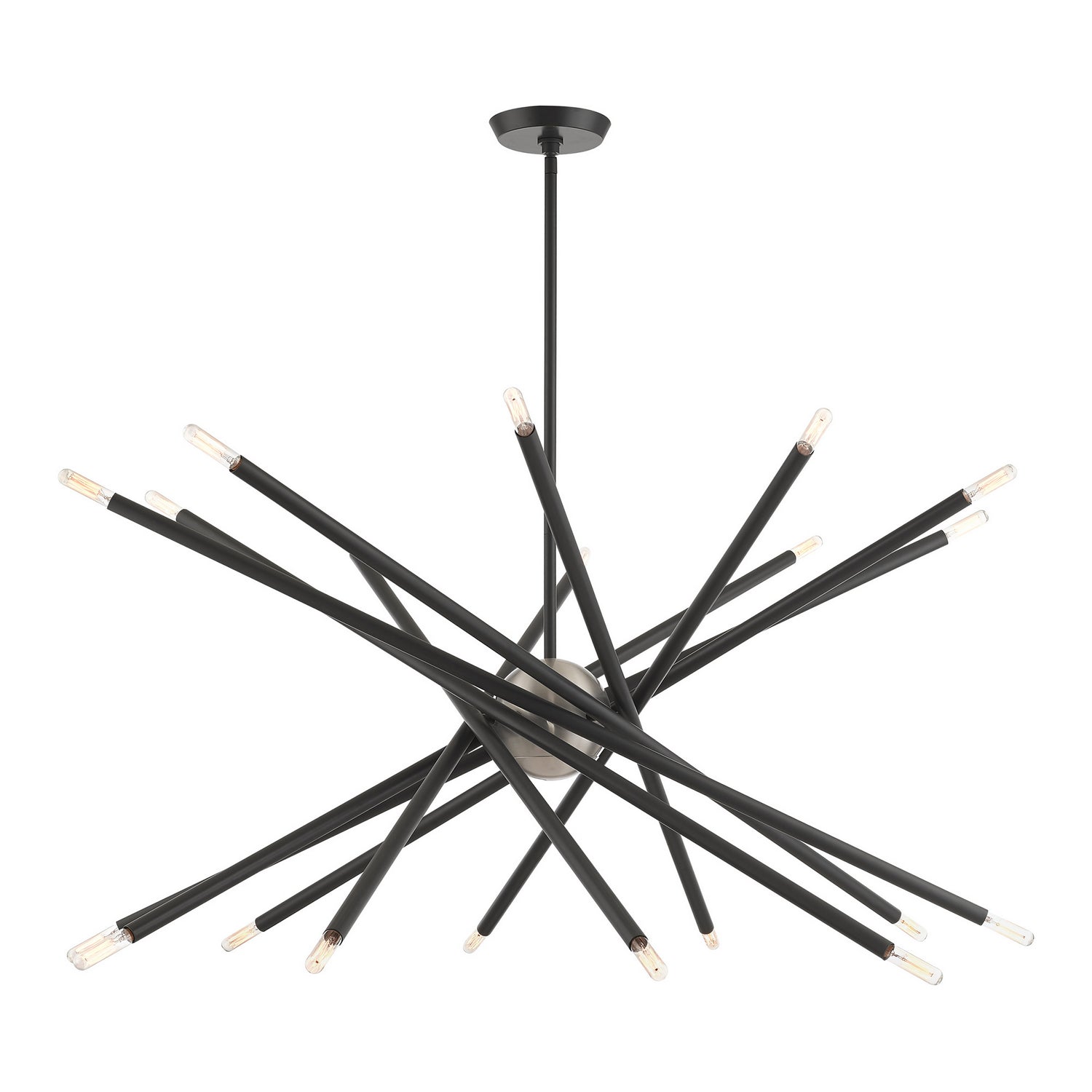 Livex Lighting - 46779-76 - 20 Light Chandelier - Soho - Scandinavian Gray w/ Brushed Nickels