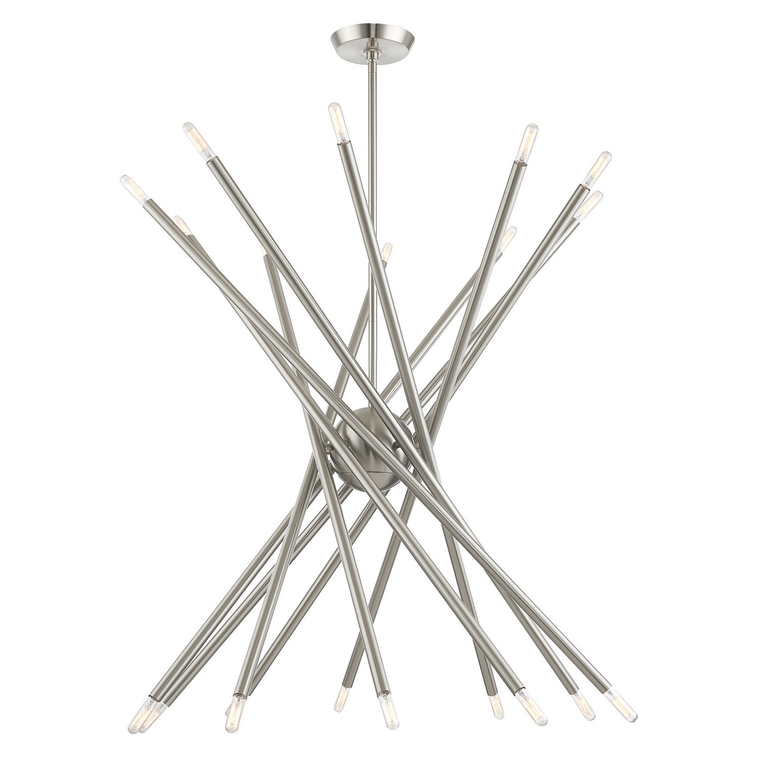 Livex Lighting - 46779-91 - 20 Light Chandelier - Soho - Brushed Nickel