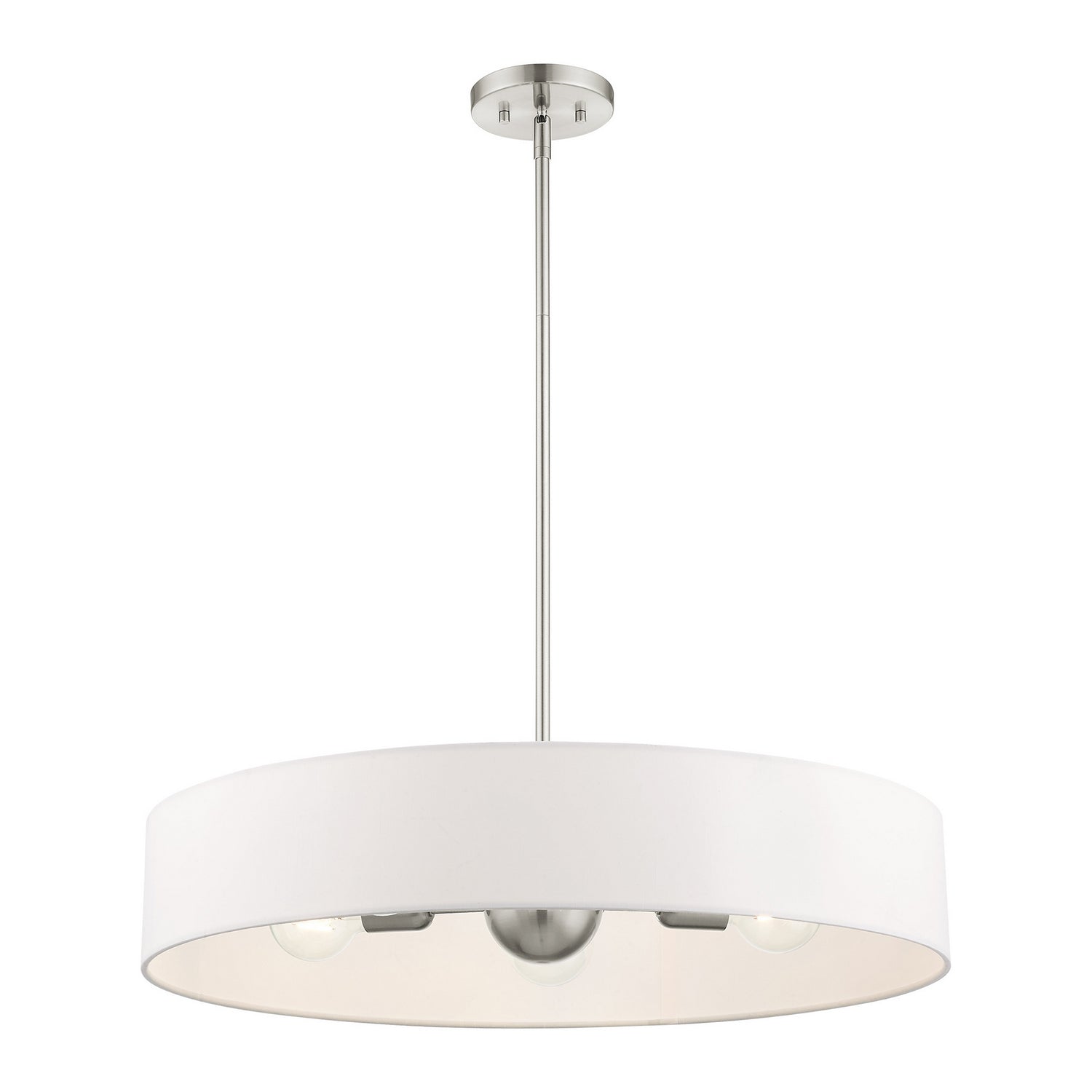 Livex Lighting - 46925-91 - Five Light Pendant - Venlo - Brushed Nickel