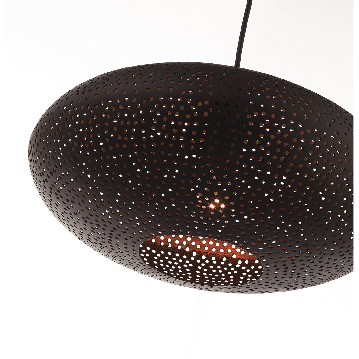 Livex Lighting - 49102-07 - One Light Pendant - Dublin - Bronze w/ Antique Brasss